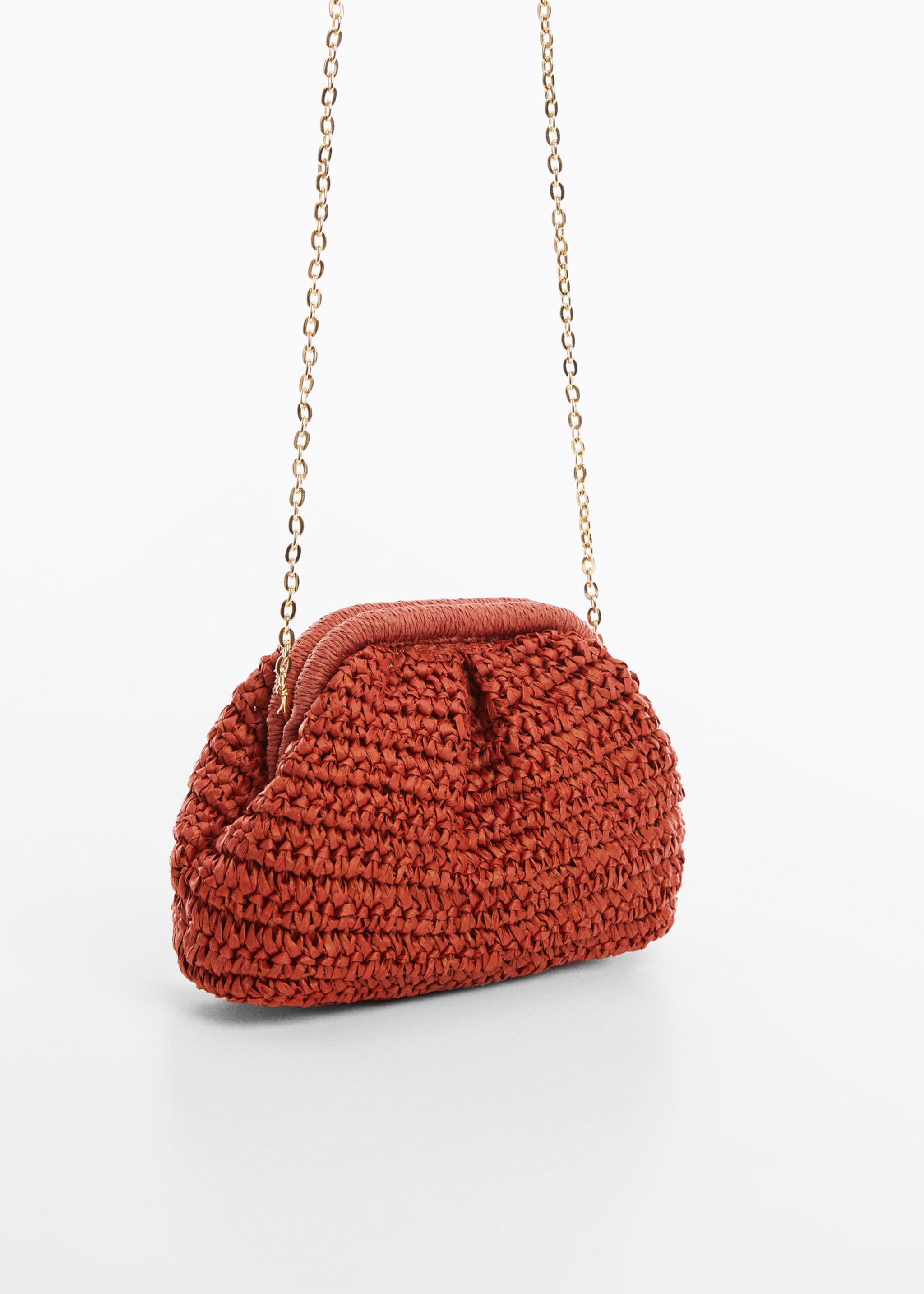 Bolso mano fibra natural - Plano medio