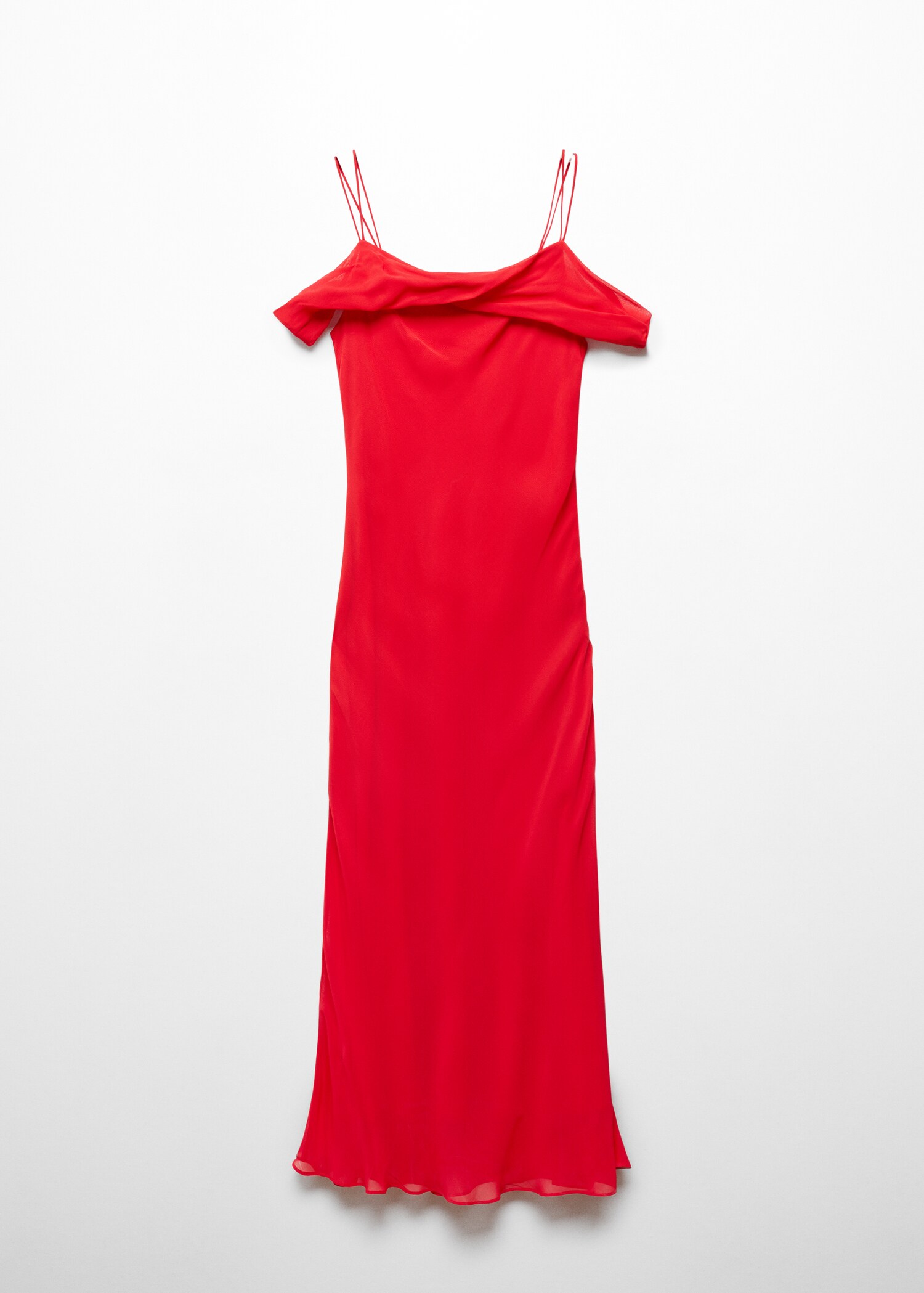 Off-the-shoulder midi-dress - Article without model