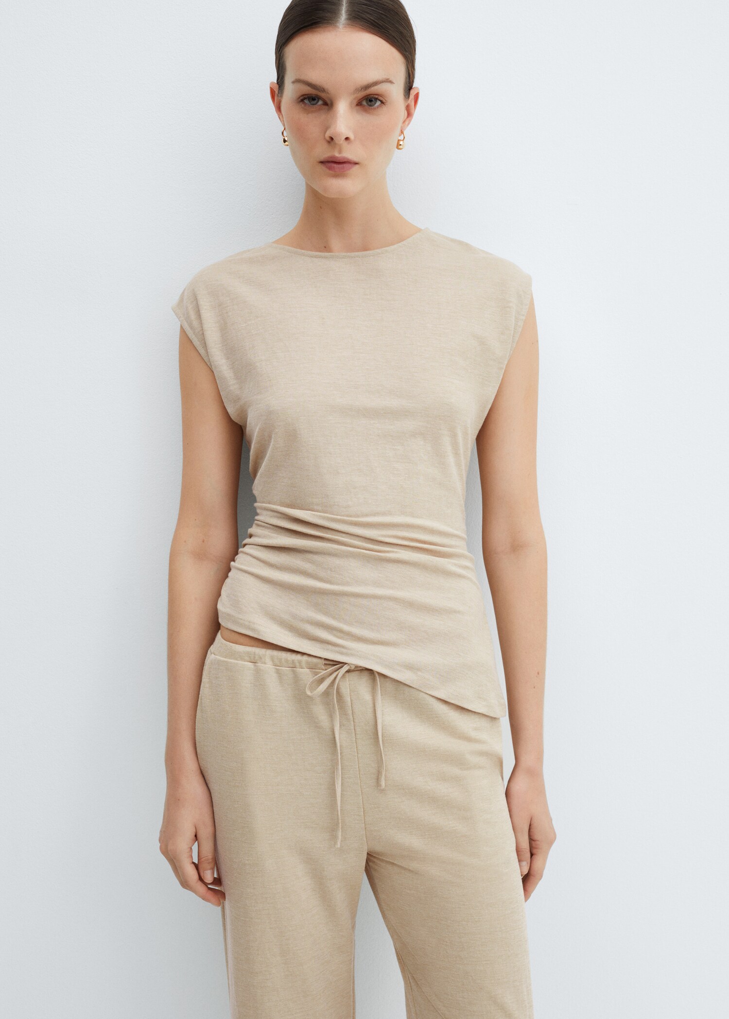 Wideleg-Hose mit Stretchbund - Detail des Artikels 1