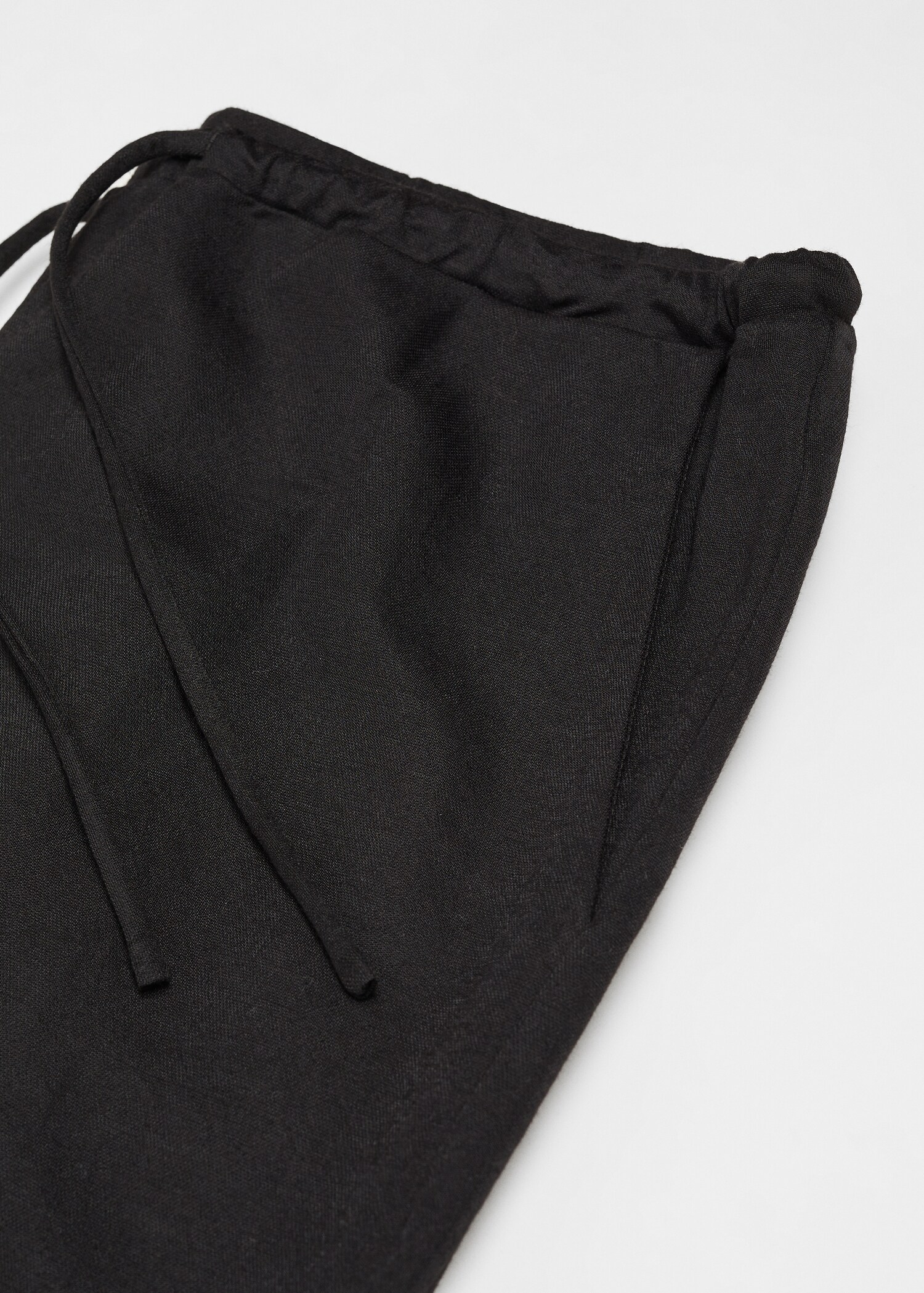 Wideleg broek met elastische tailleband - Detail van het artikel 8