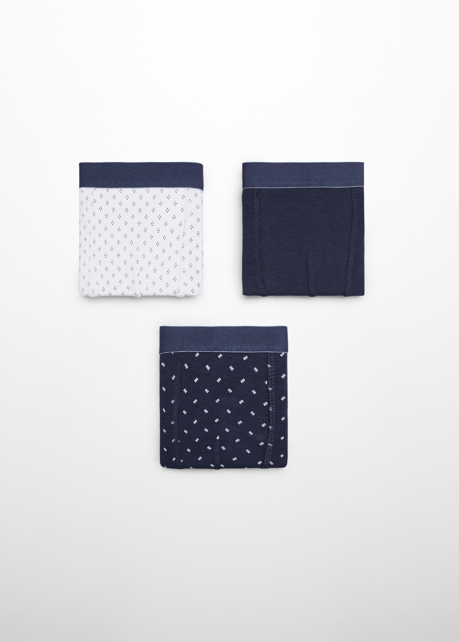 3-pak bedrukte boxershorts - Artikel zonder model