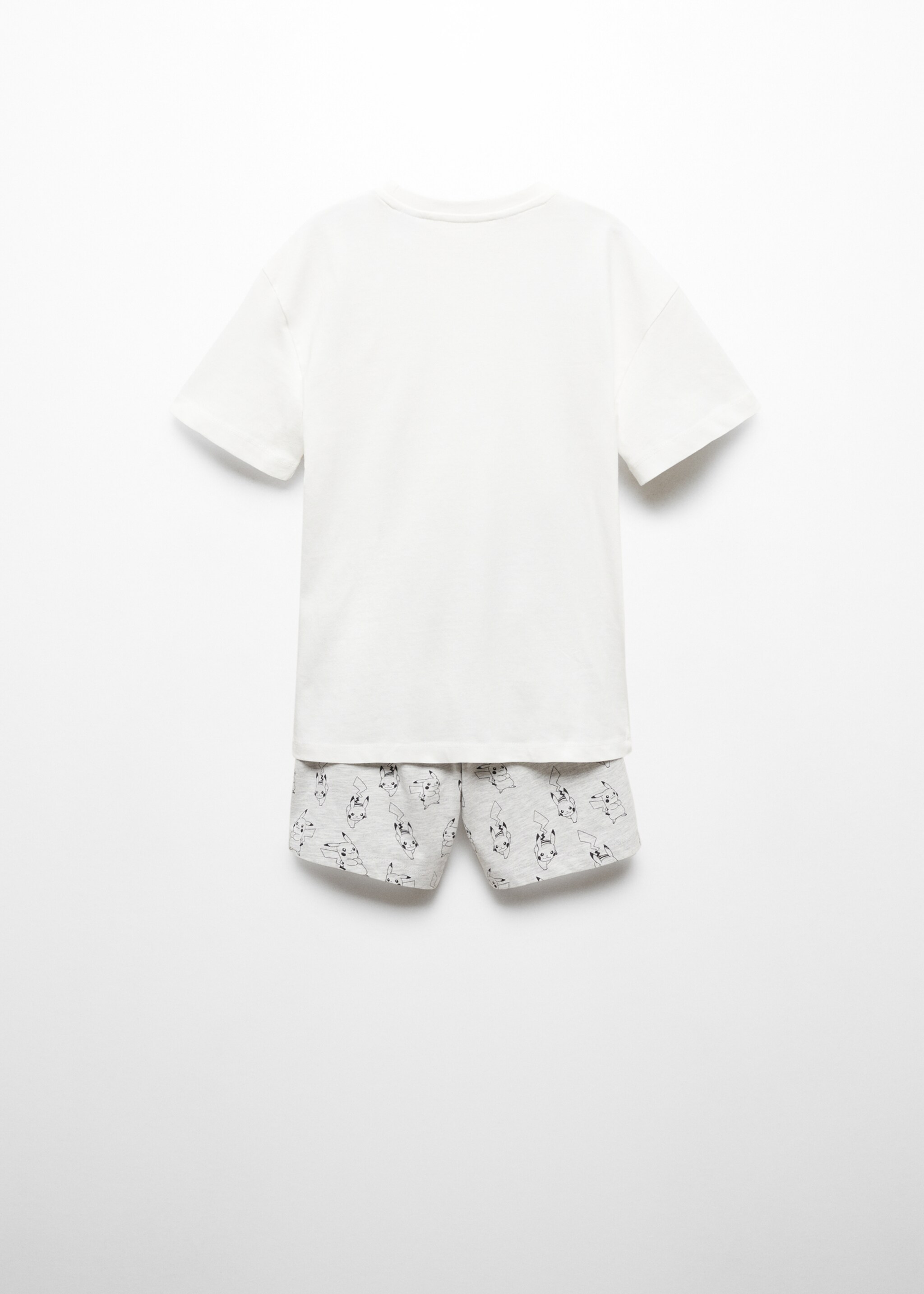 Pikachu Pokemon Pyjamas - Reverse of the article