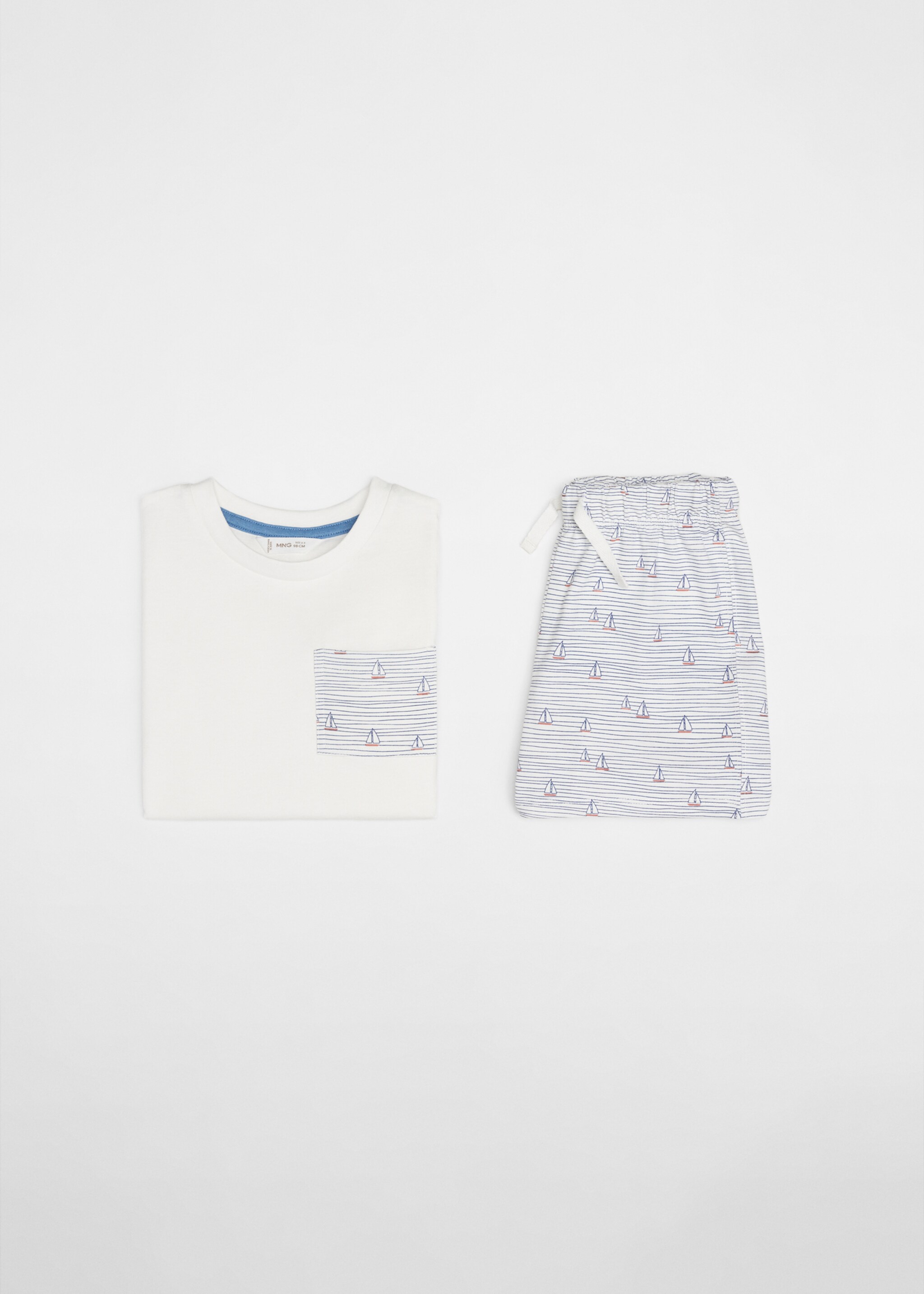 Printed short pyjamas - Details of the article 8
