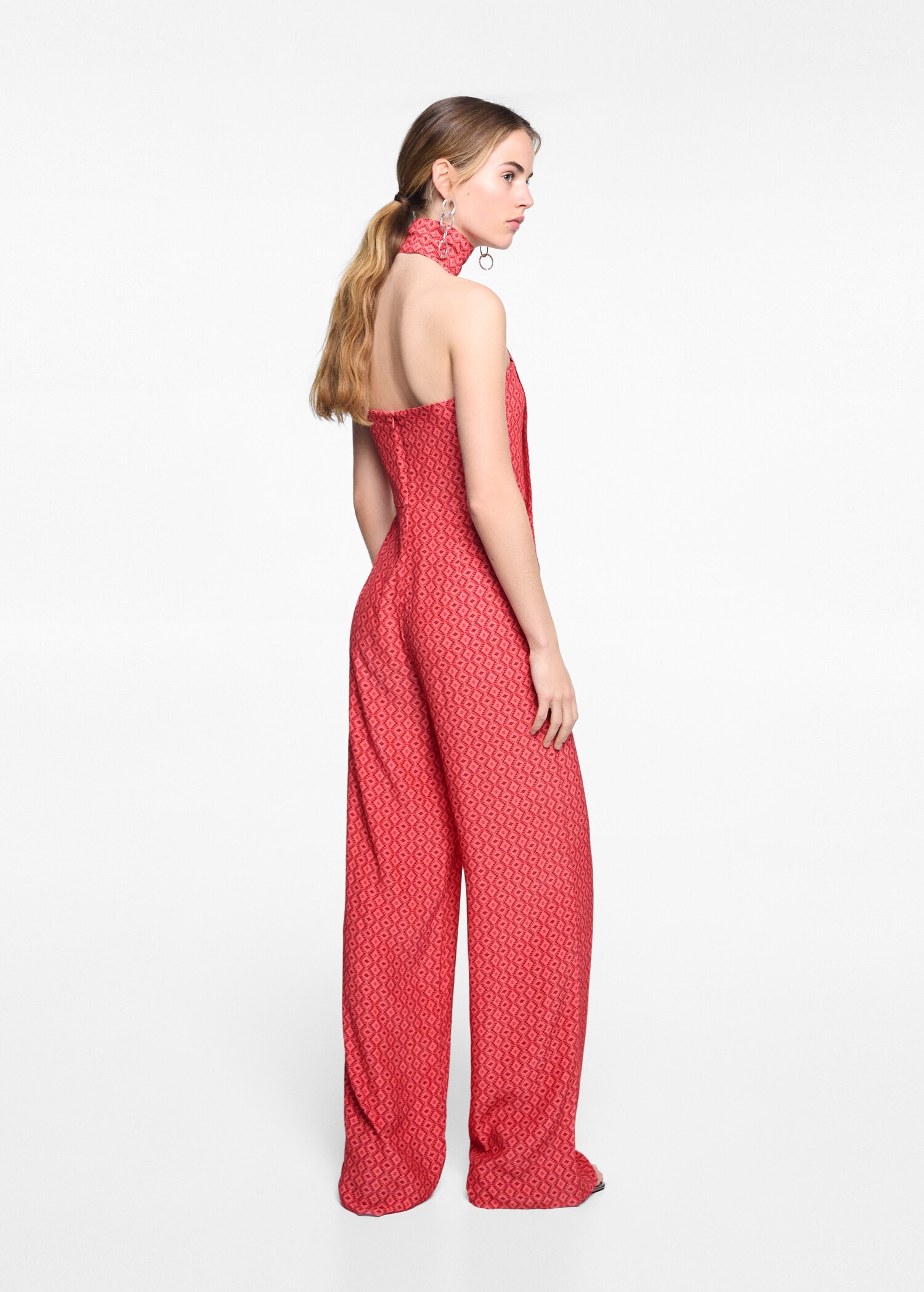 Combinaison bustier imprimée - Verso de l’article