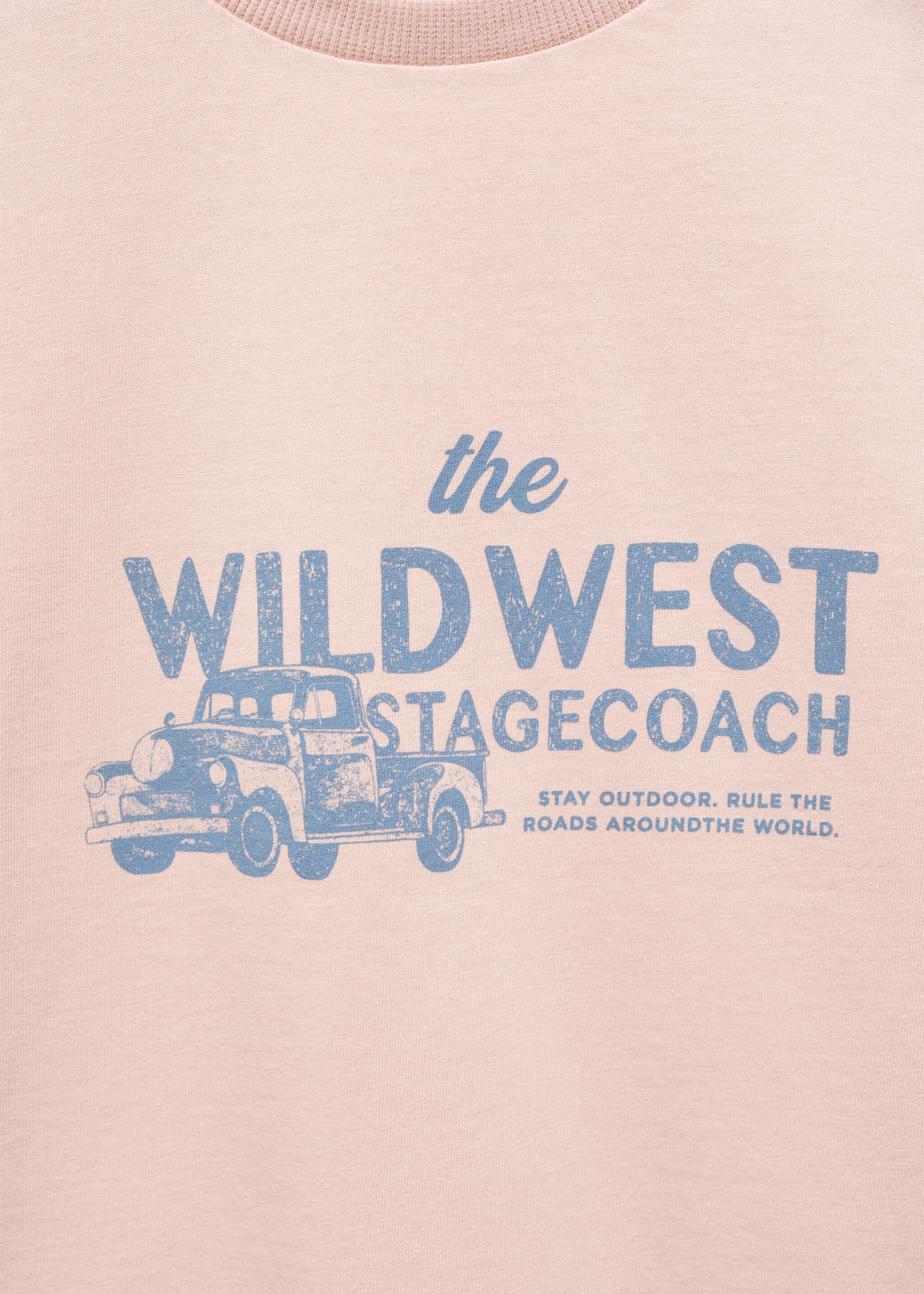 Μπλουζάκι εμπριμέ βαμβακερό - Λεπτομέρεια του προϊόντος 8, Ροζ. Ref: 67037119-00.