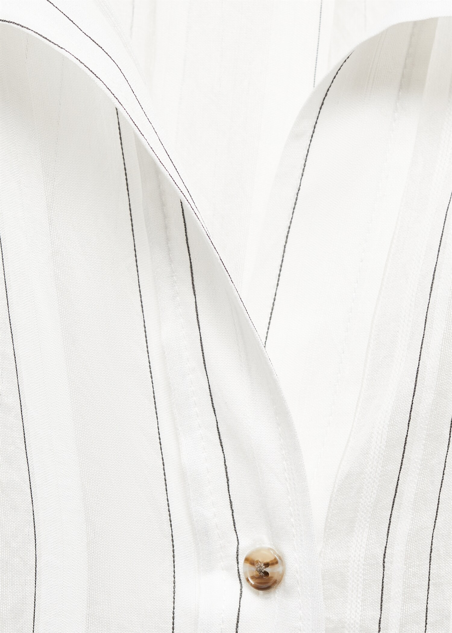 Semi-transparent striped shirt - Details of the article 8