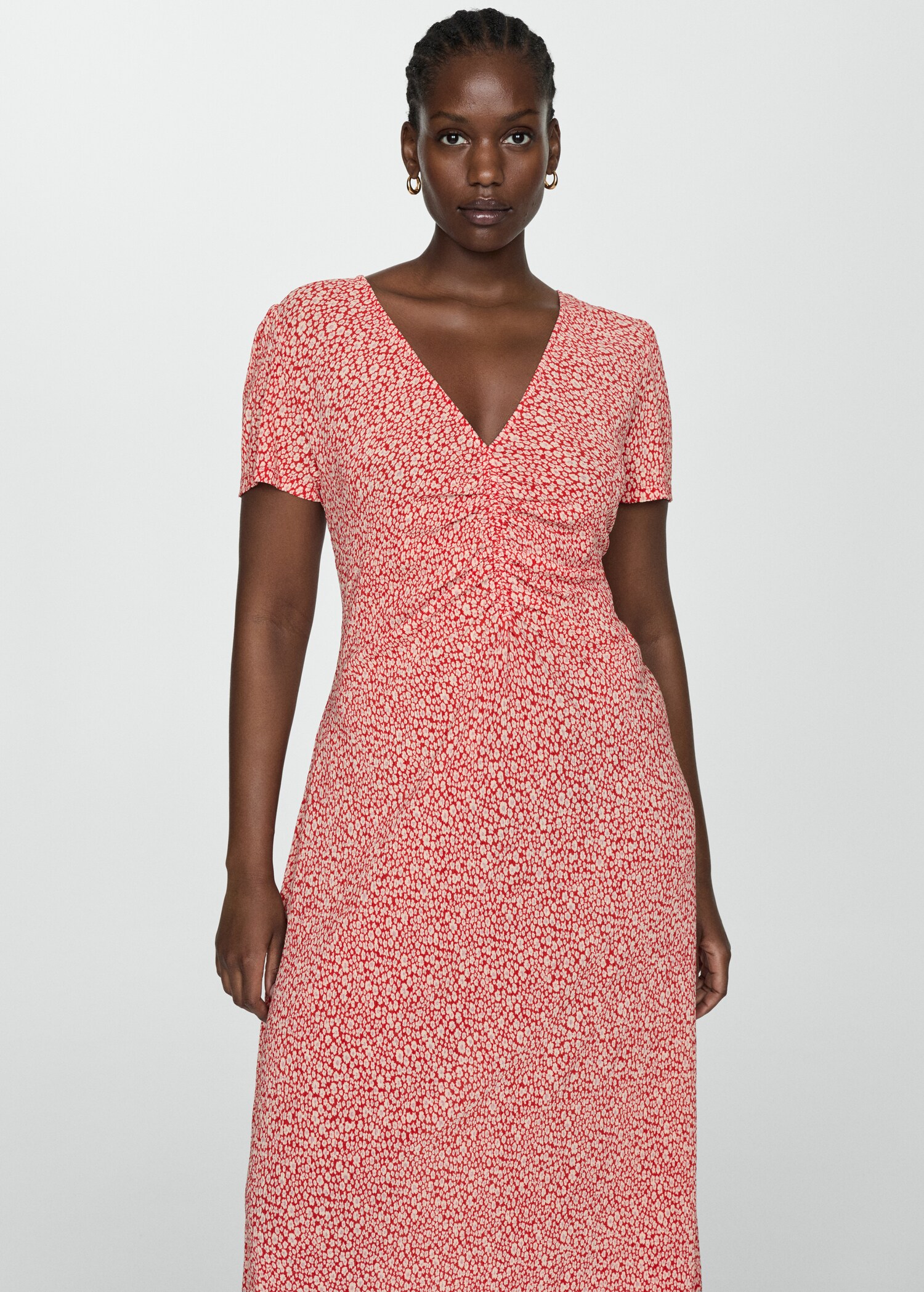 Floral print dress - Details of the article 5