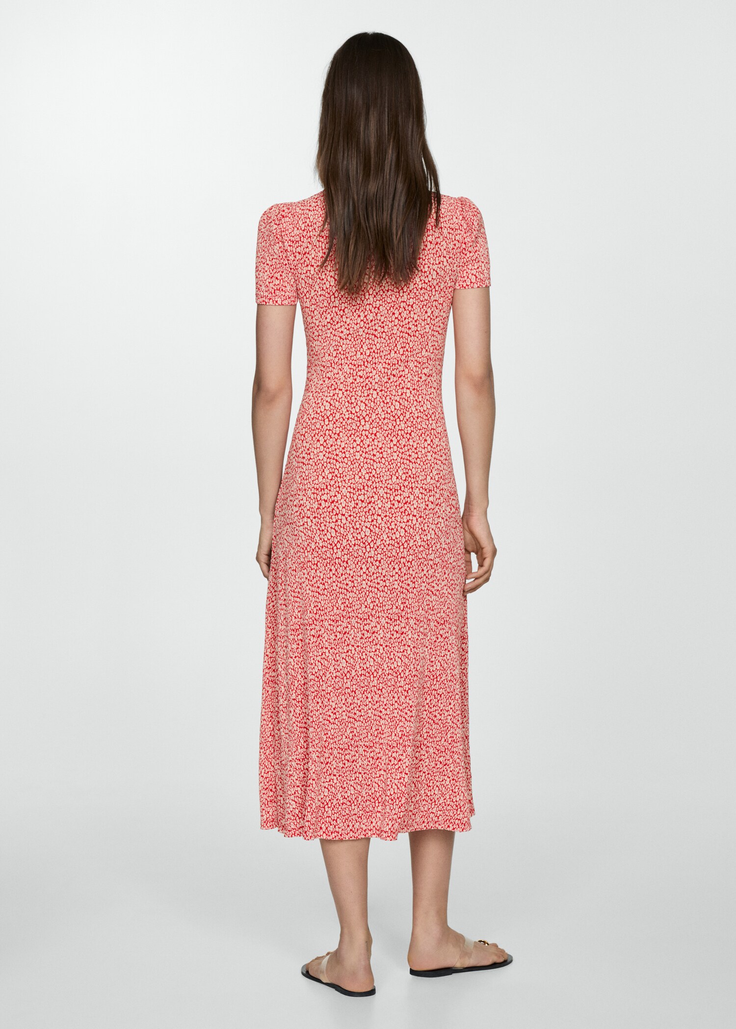 Floral print dress - Reverse of the article
