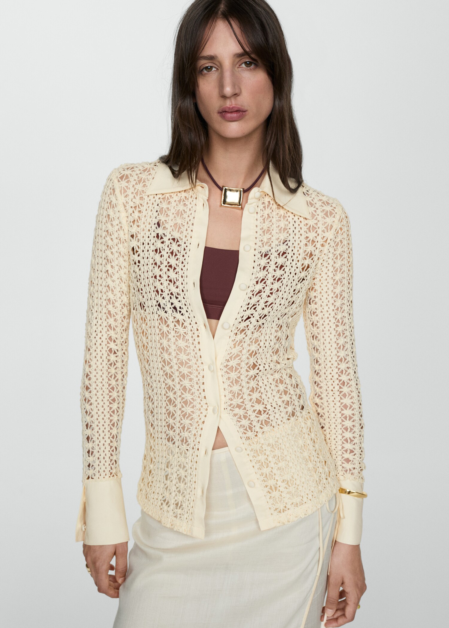 Crochet shirt - Medium plane