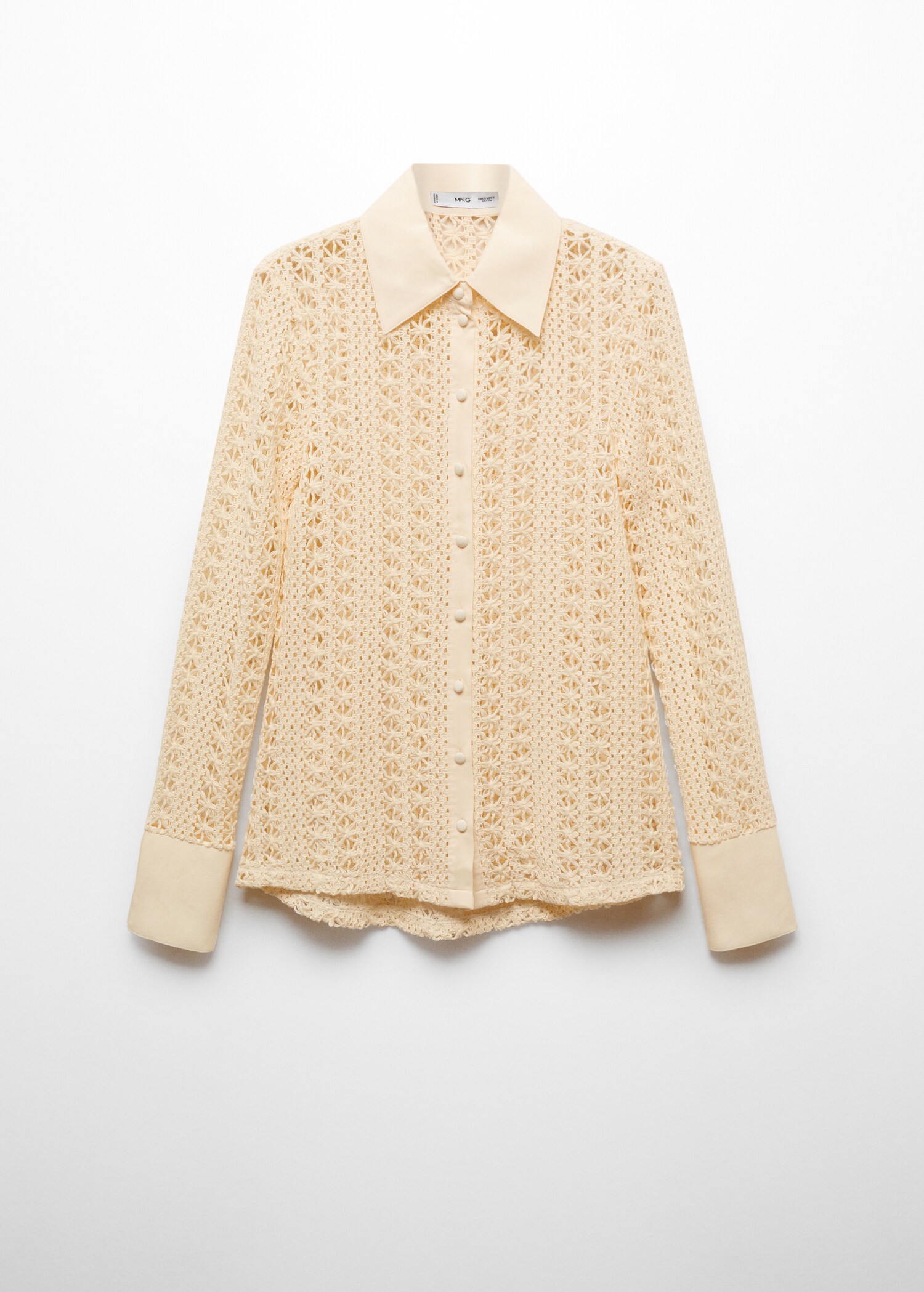 Crochet shirt - Article without model