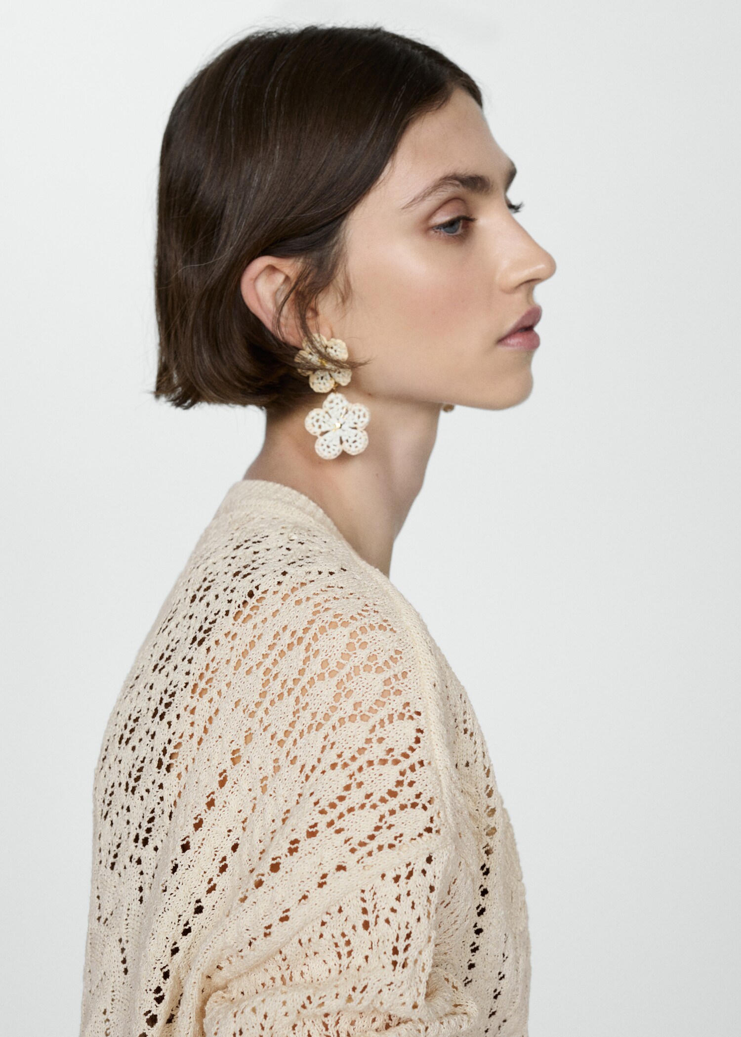Cardigan ajouré boutons - Détail de l'article 1