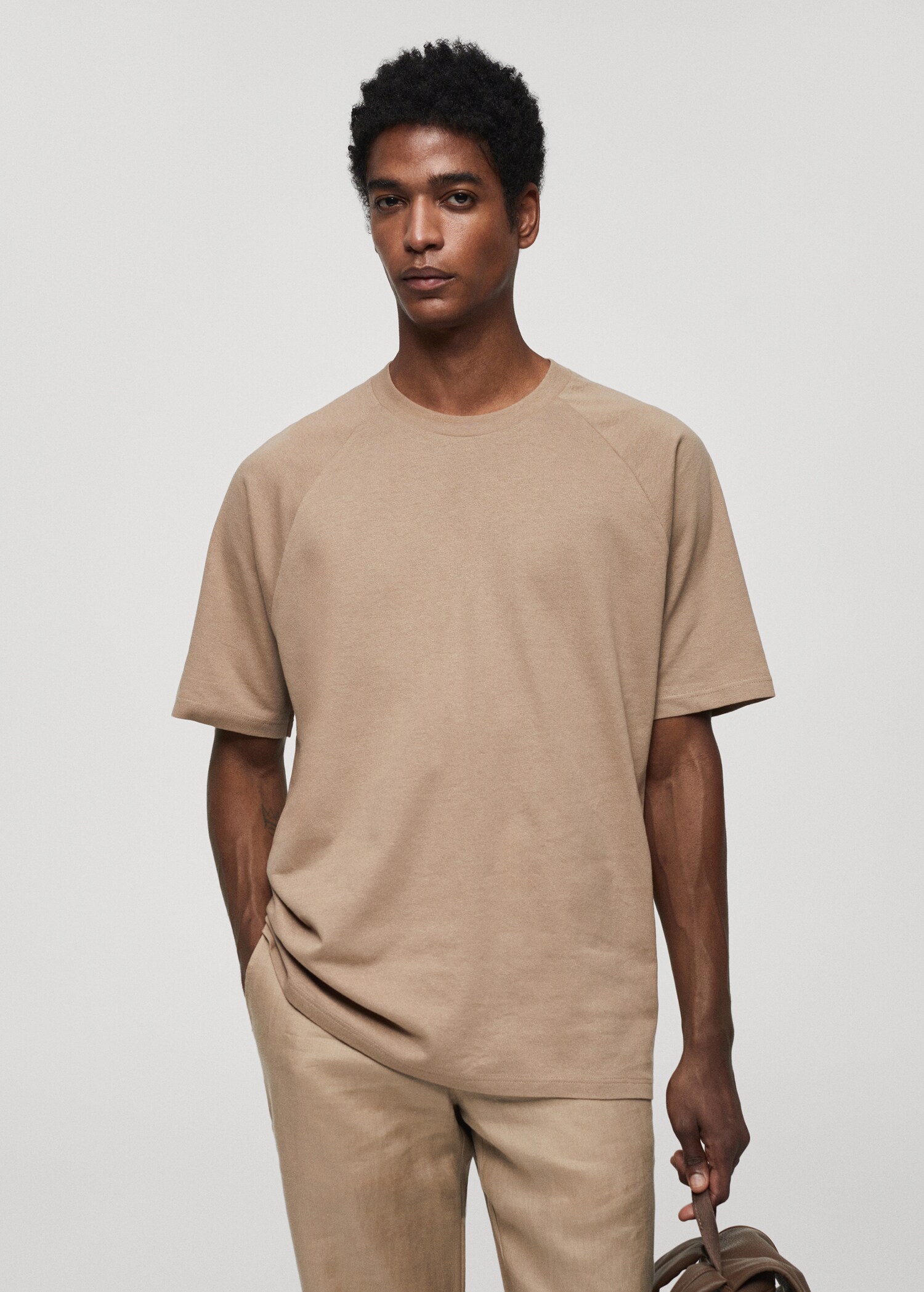 T-shirt coton relaxed-fit - Plan moyen
