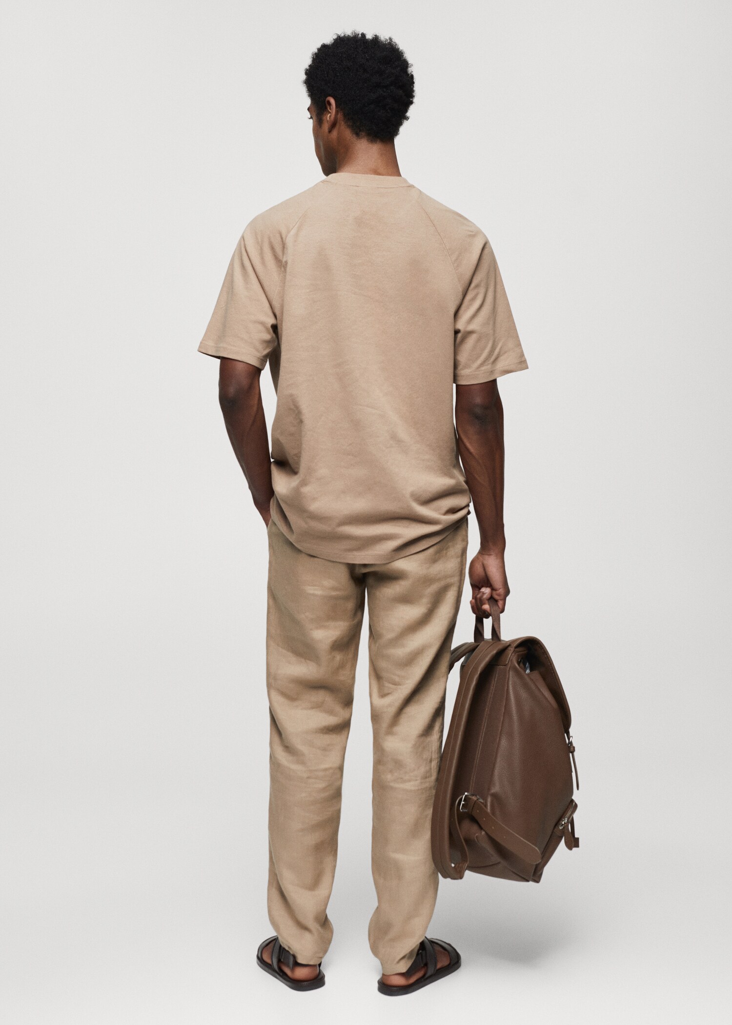 T-shirt coton relaxed-fit - Verso de l’article