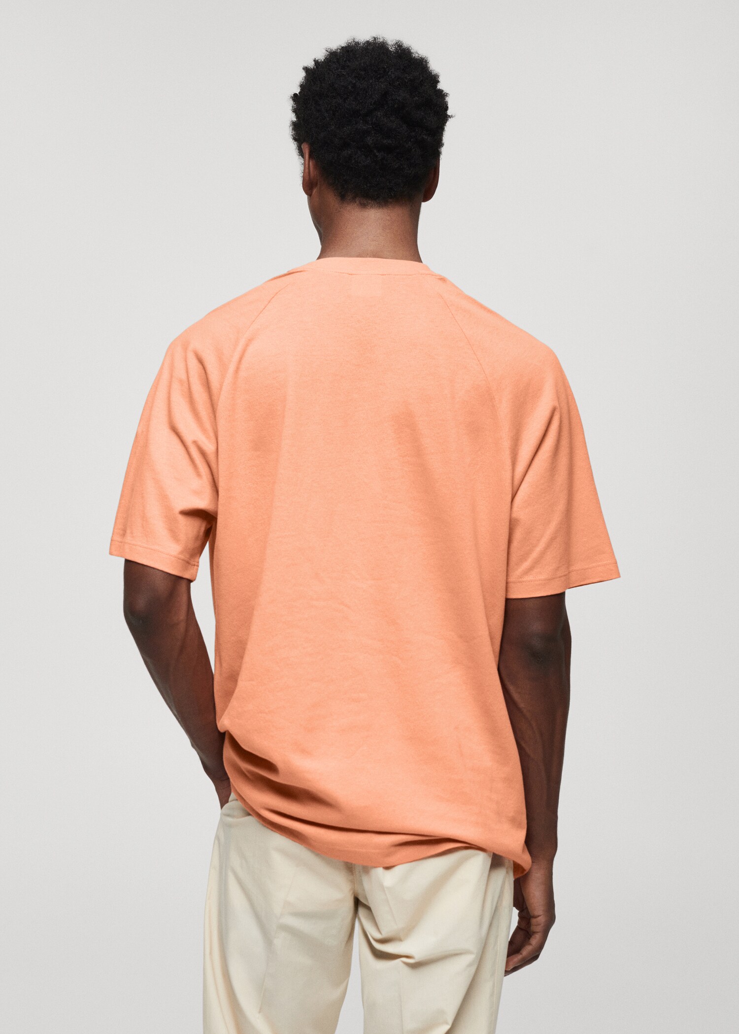 T-shirt coton relaxed-fit - Verso de l’article