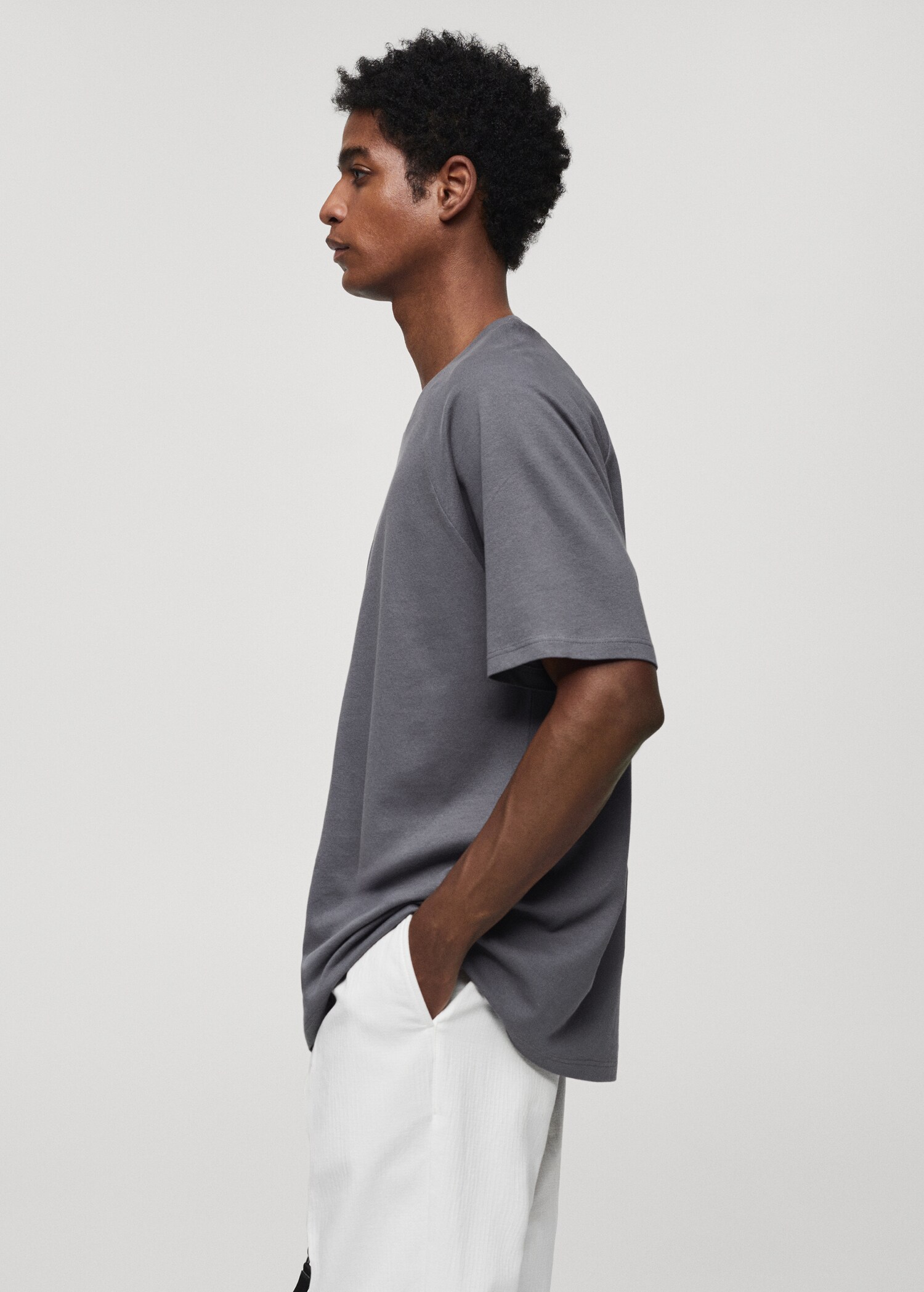 T-shirt coton relaxed-fit - Détail de l'article 2