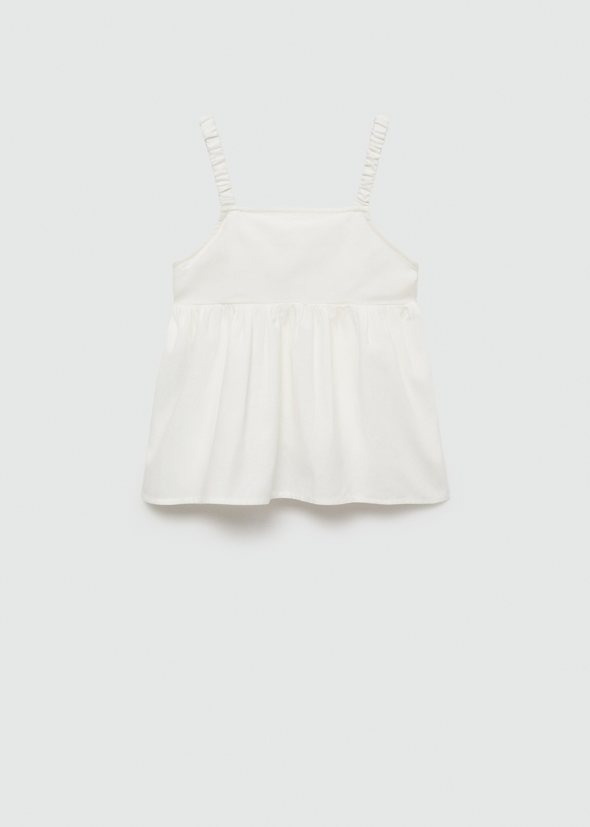 Top alças linho - Artigo sem modelo