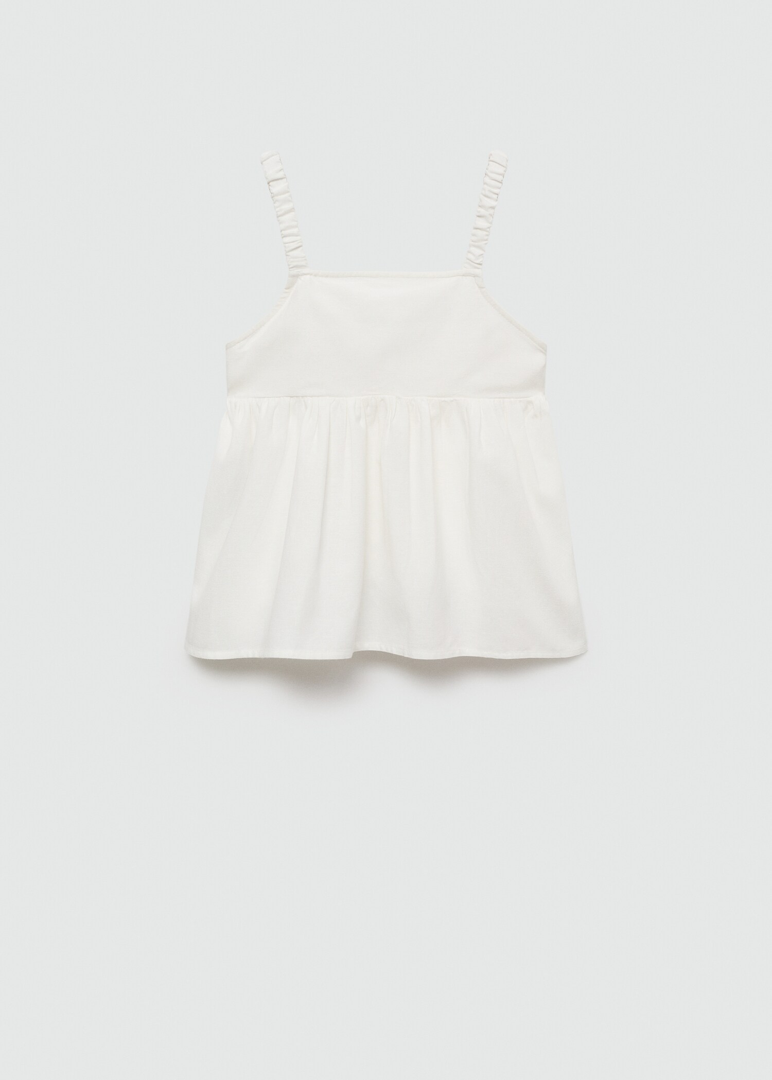 Strap linen top - Article without model
