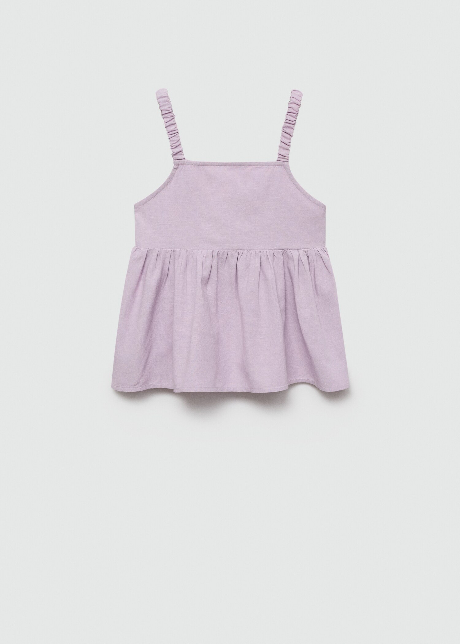 Strap linen top - Article without model