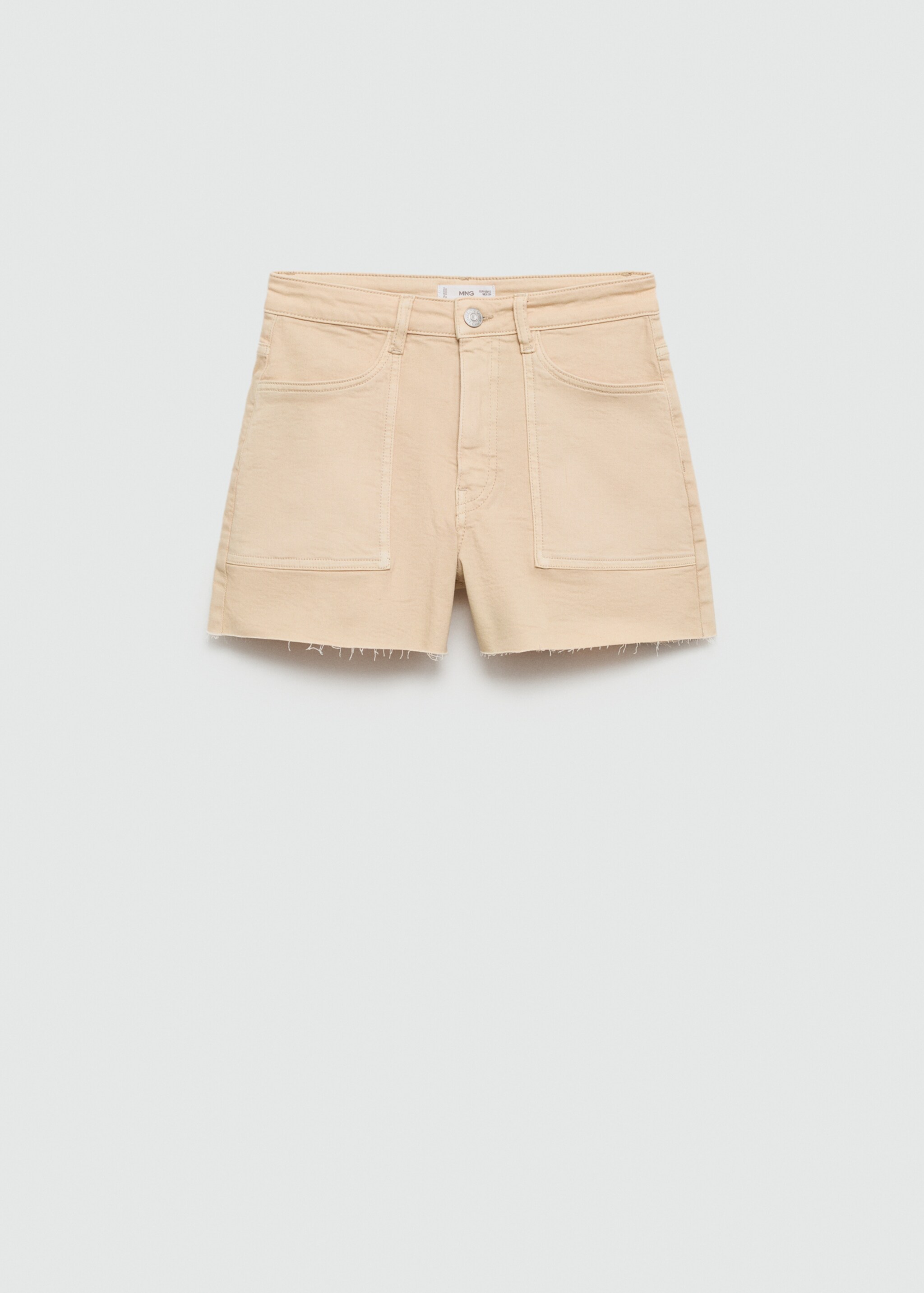 Katoenen shorts met zakken - Artikel zonder model