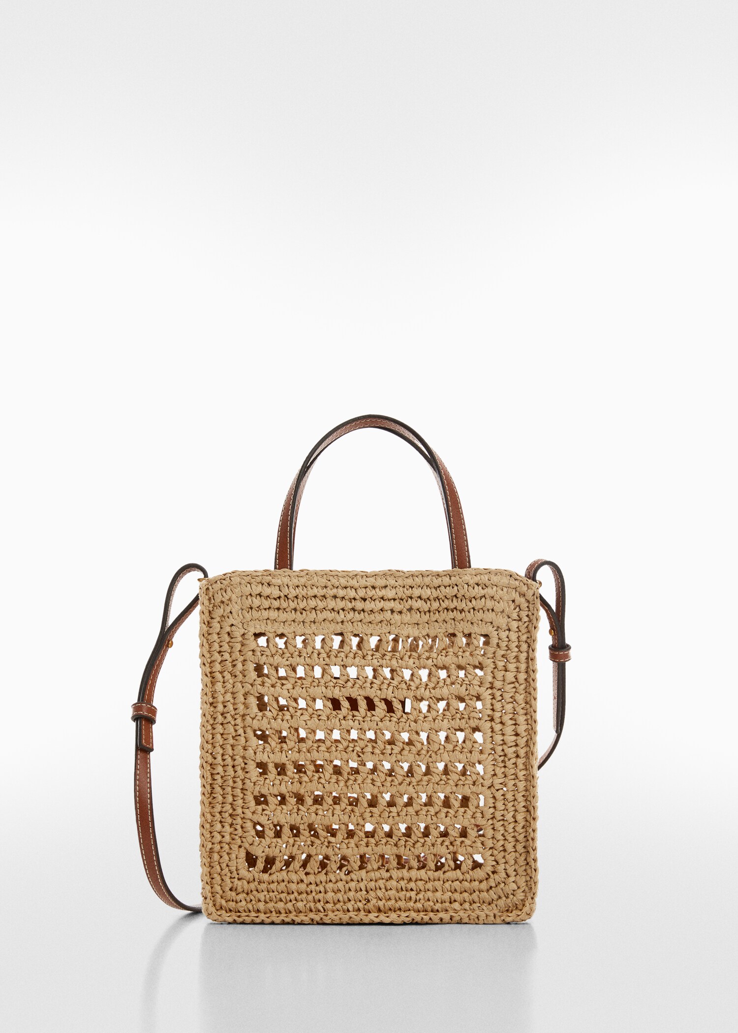 Natural fibre shoulder bag - Article without model