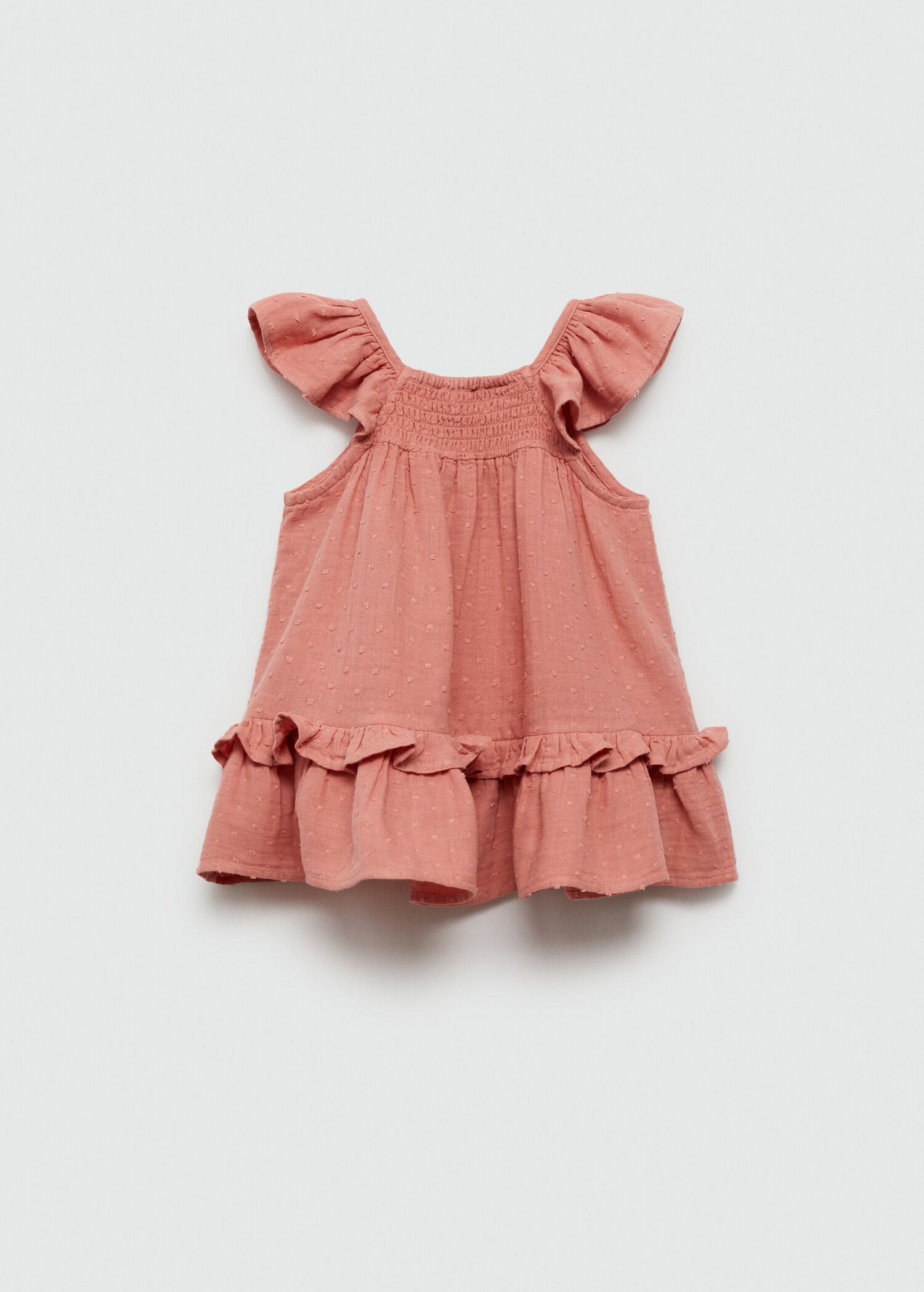 Vestit plumeti cotó - Revers de l'article