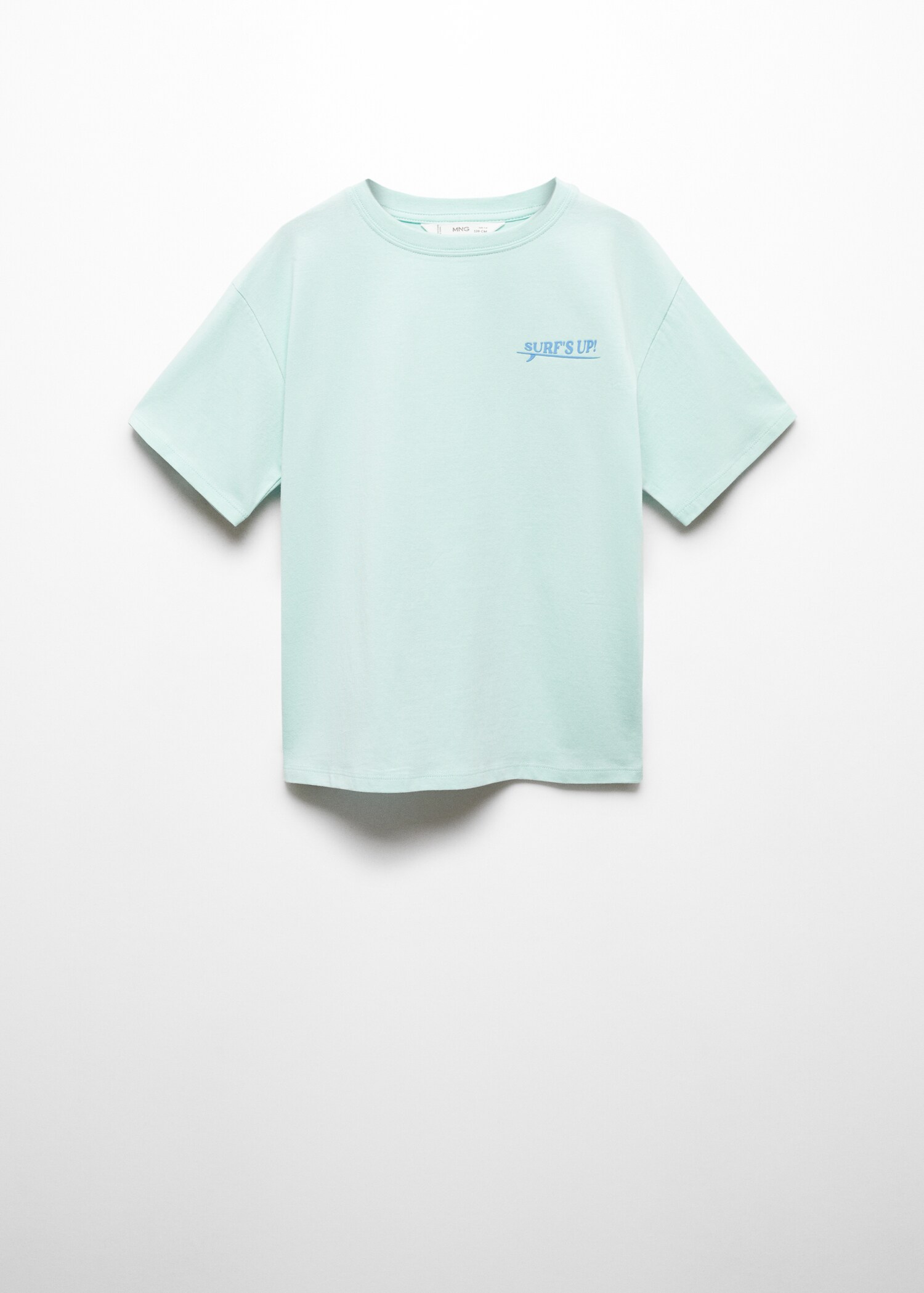 Printed cotton-blend T-shirt - Article without model