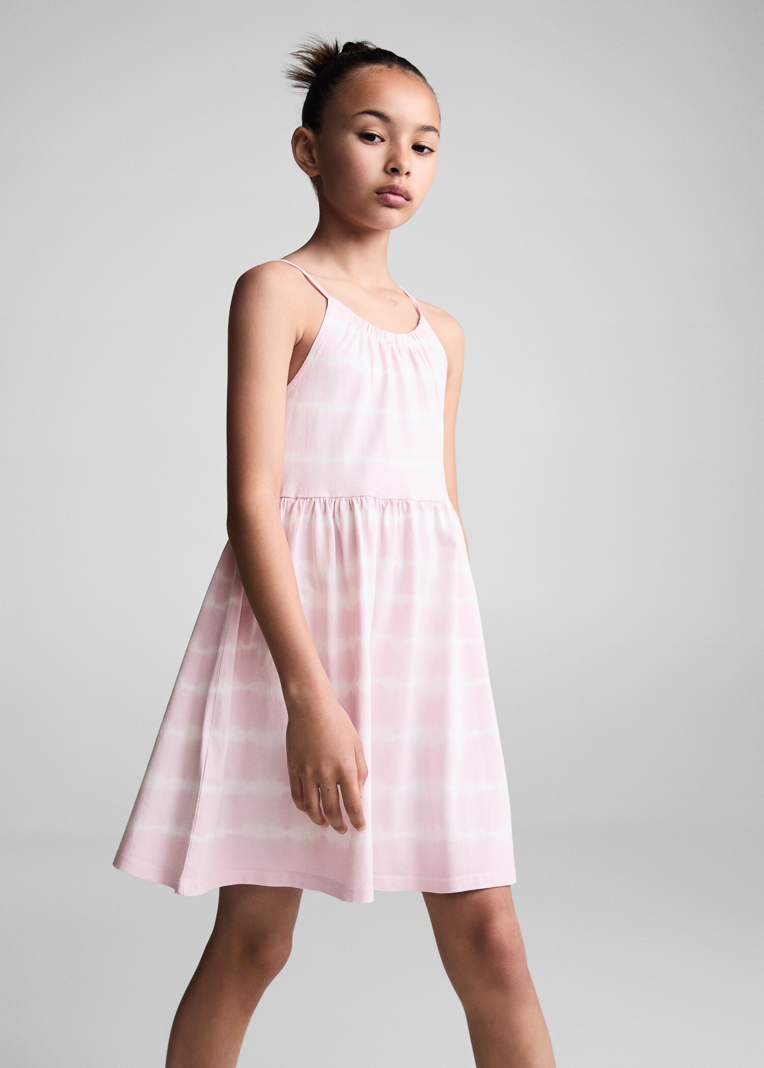 Tie-dye print dress - Medium plane