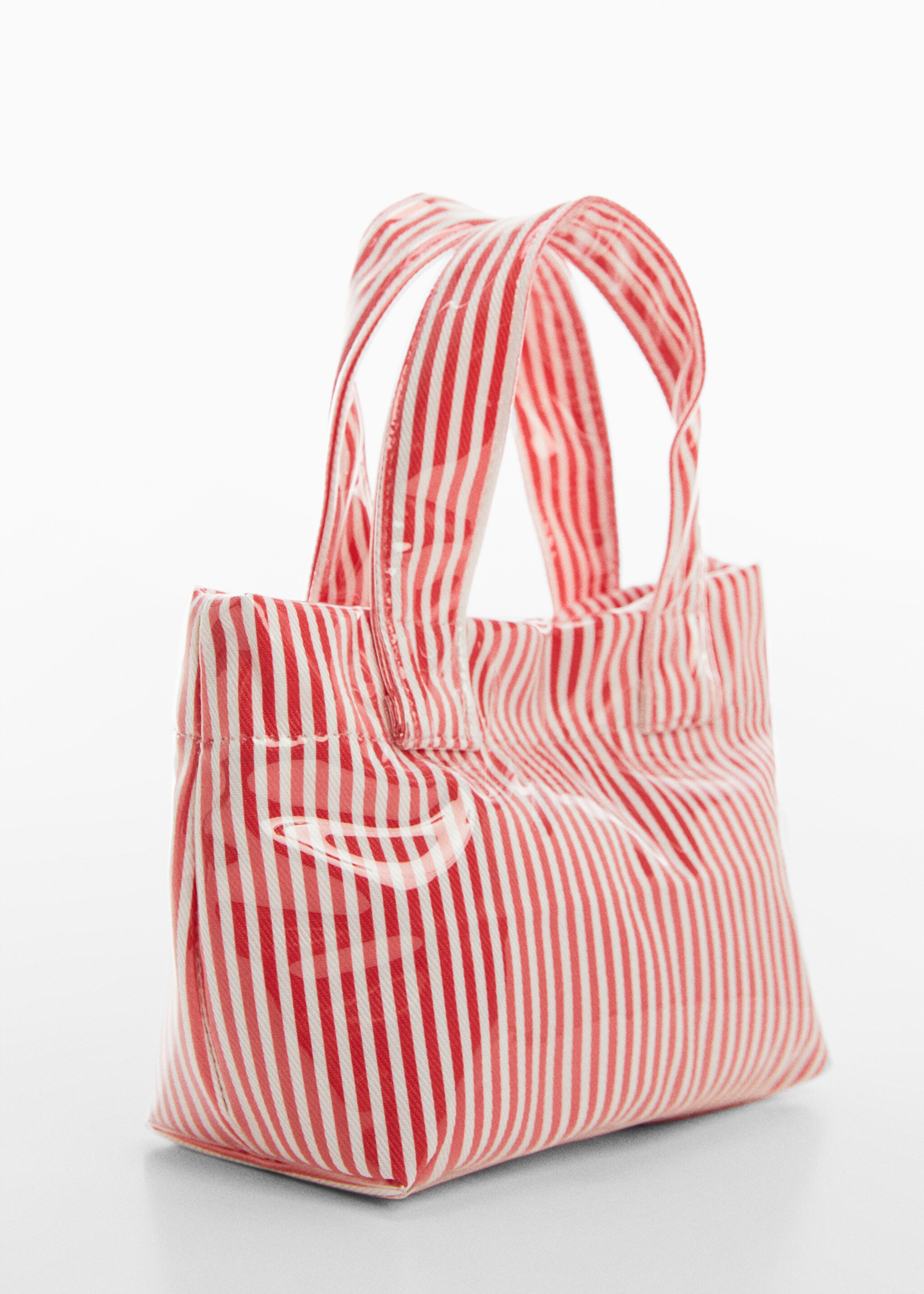 Striped handbag - Medium plane