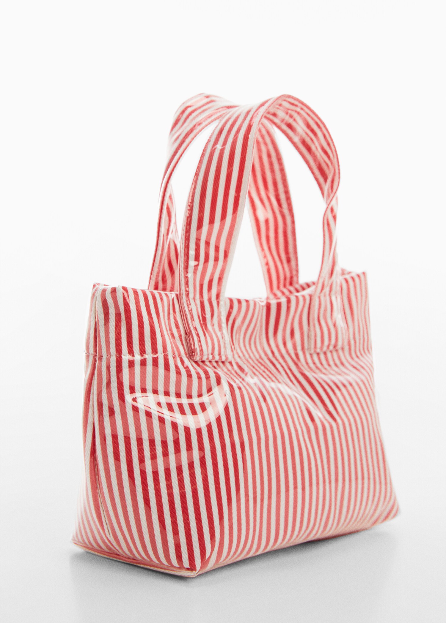 Striped handbag - Medium plane