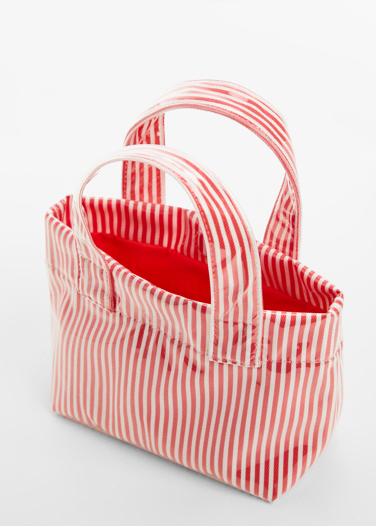 Striped handbag - Details of the article 2