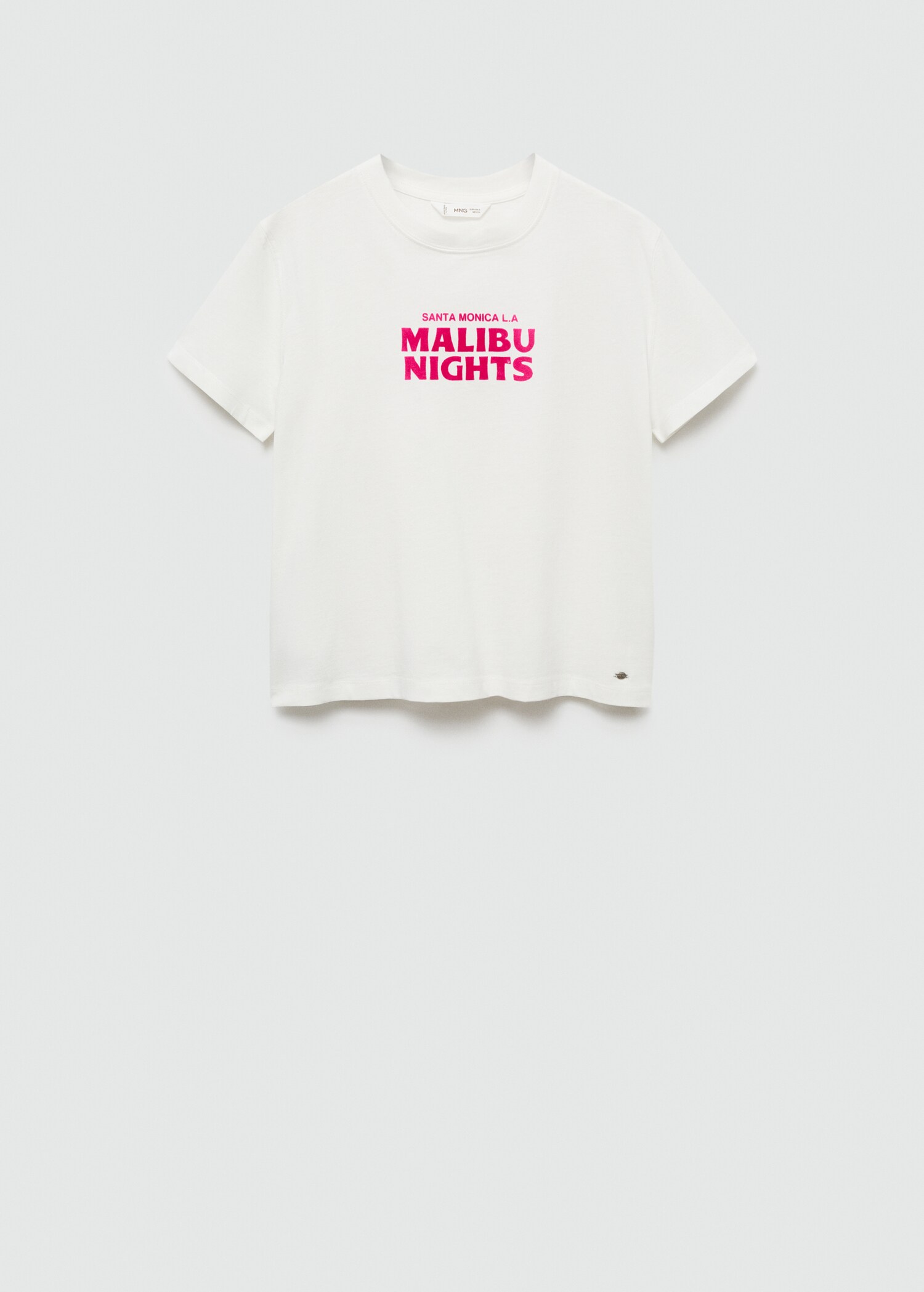 Printed message T-shirt - Article without model