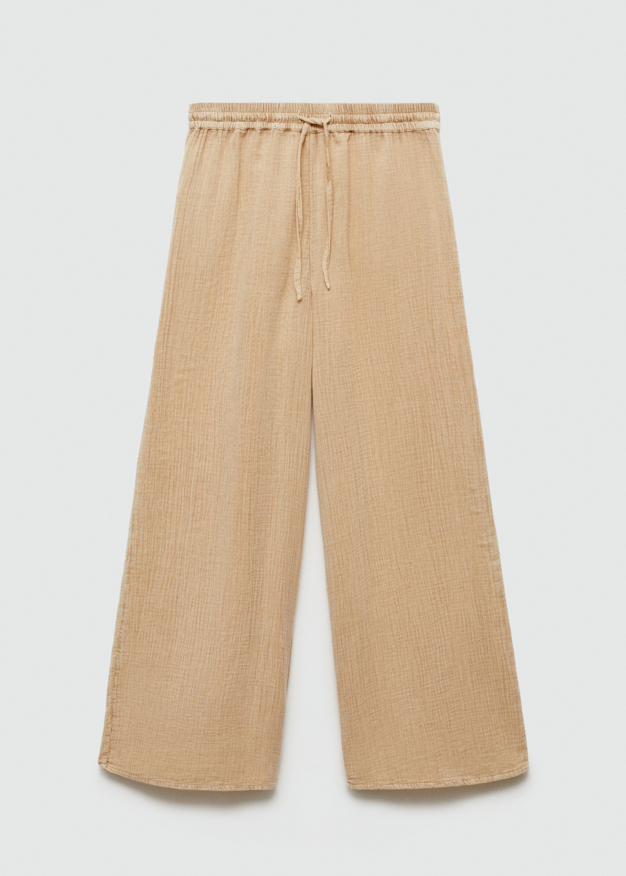 Cotton palazzo trousers - Article without model