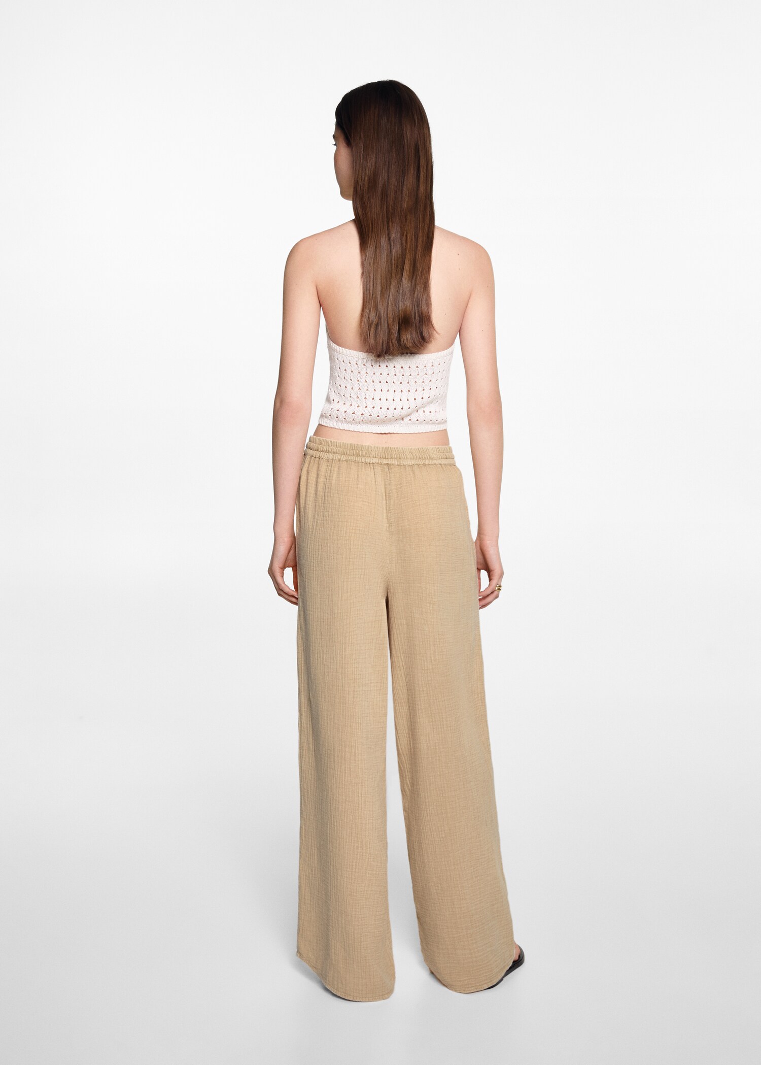 Pantalon palazzo coton - Verso de l’article