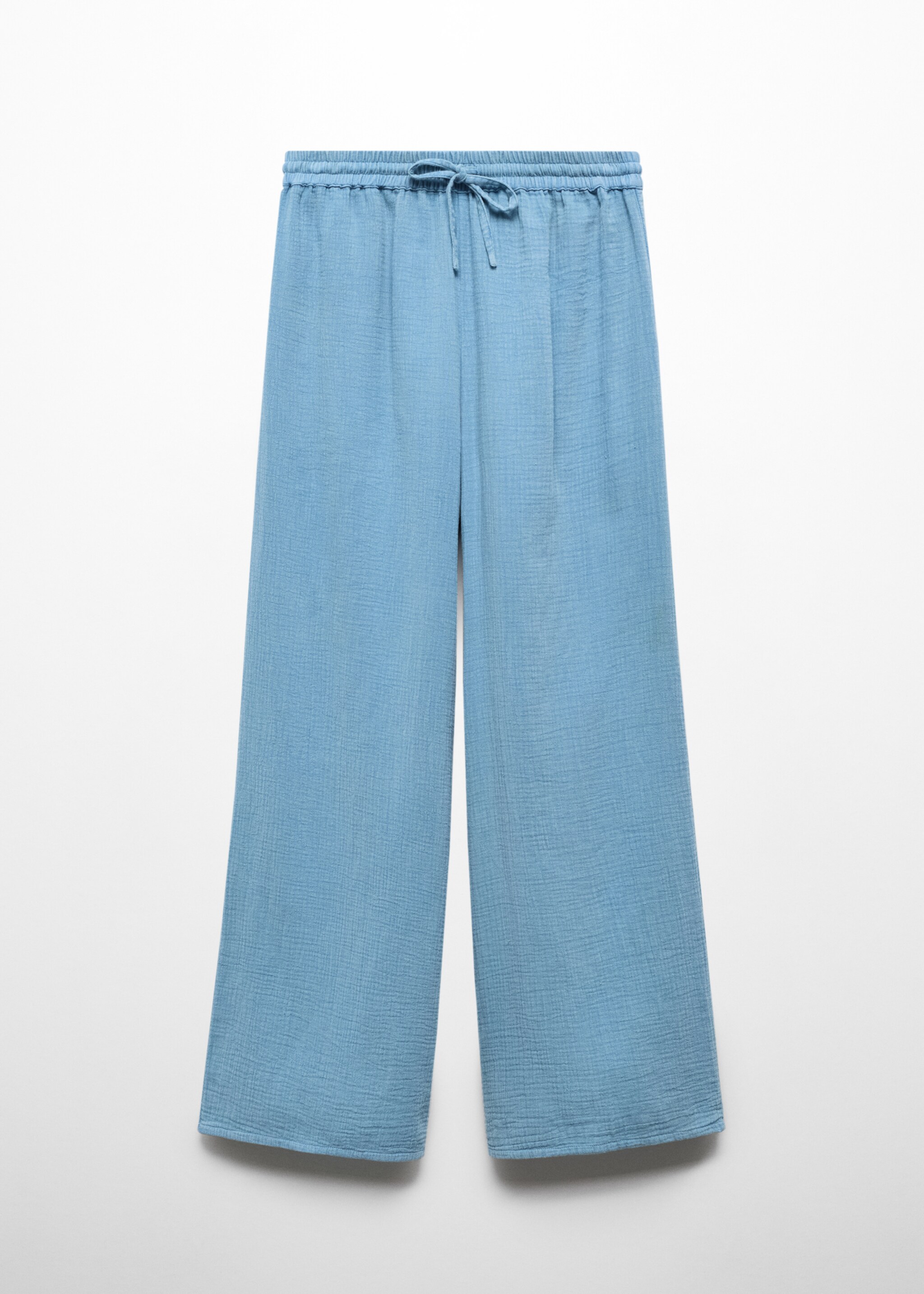 Cotton palazzo trousers - Article without model
