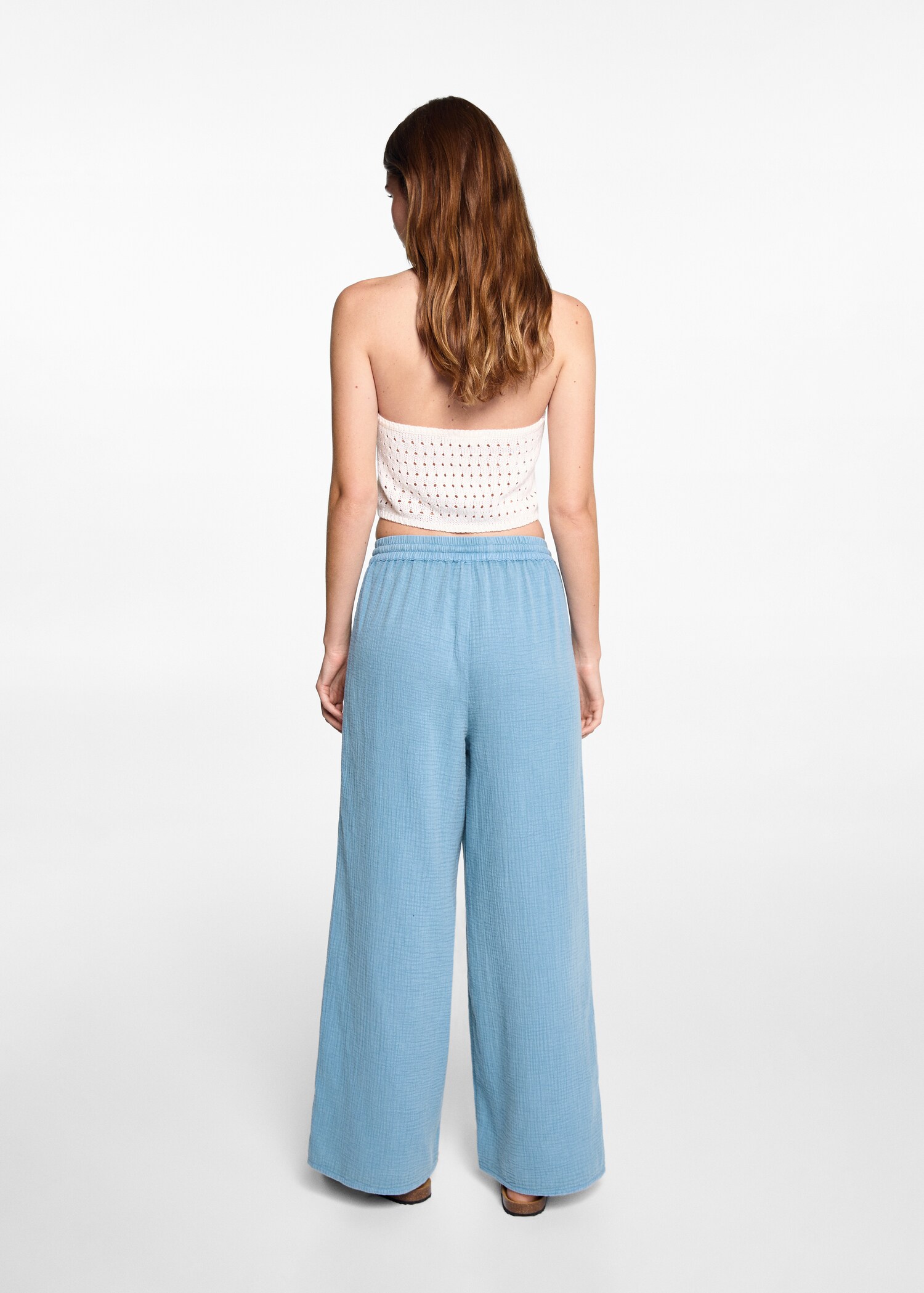 Pantalon palazzo coton - Verso de l’article