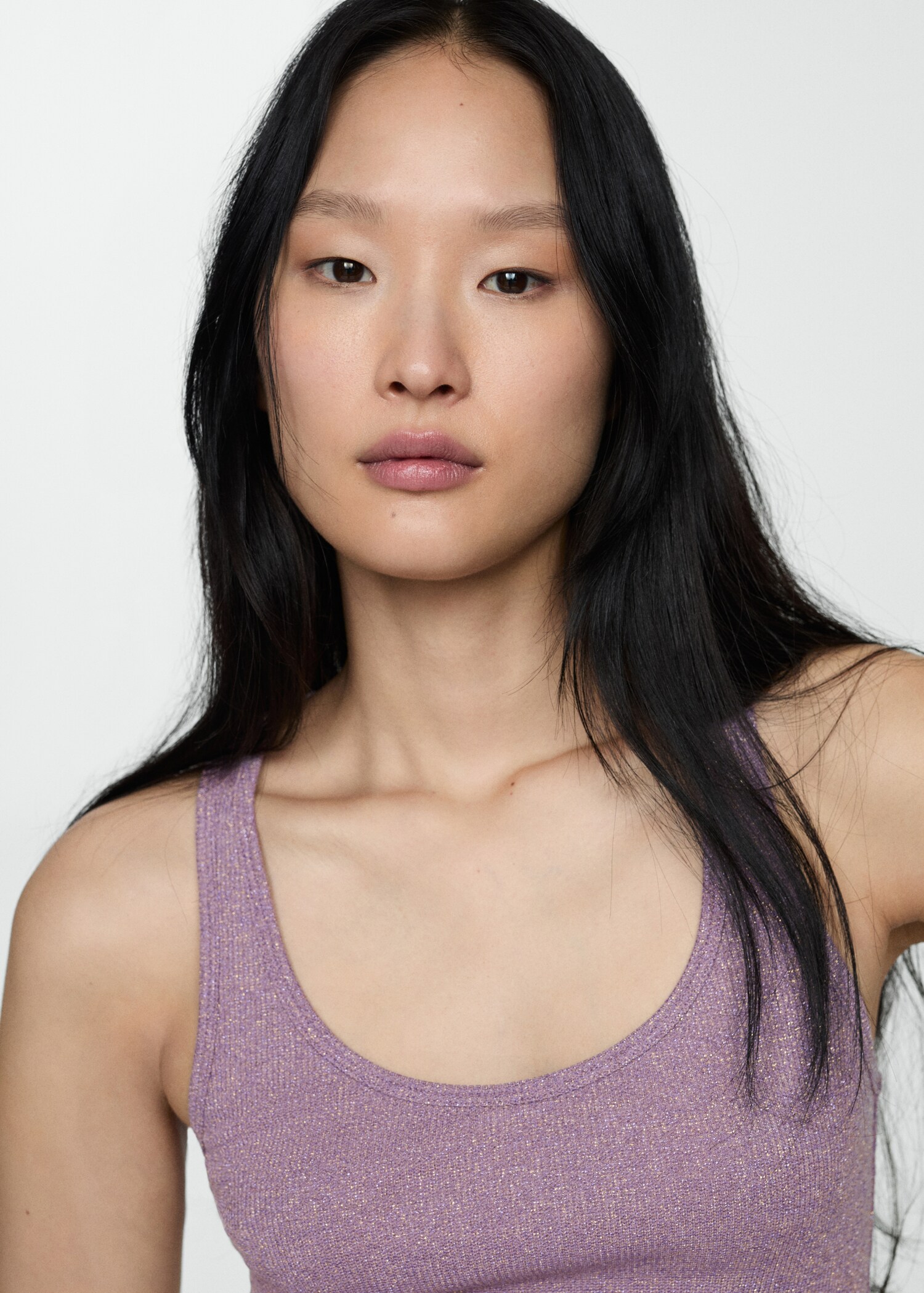 Strick-Top mit Lurex - Detail des Artikels 1