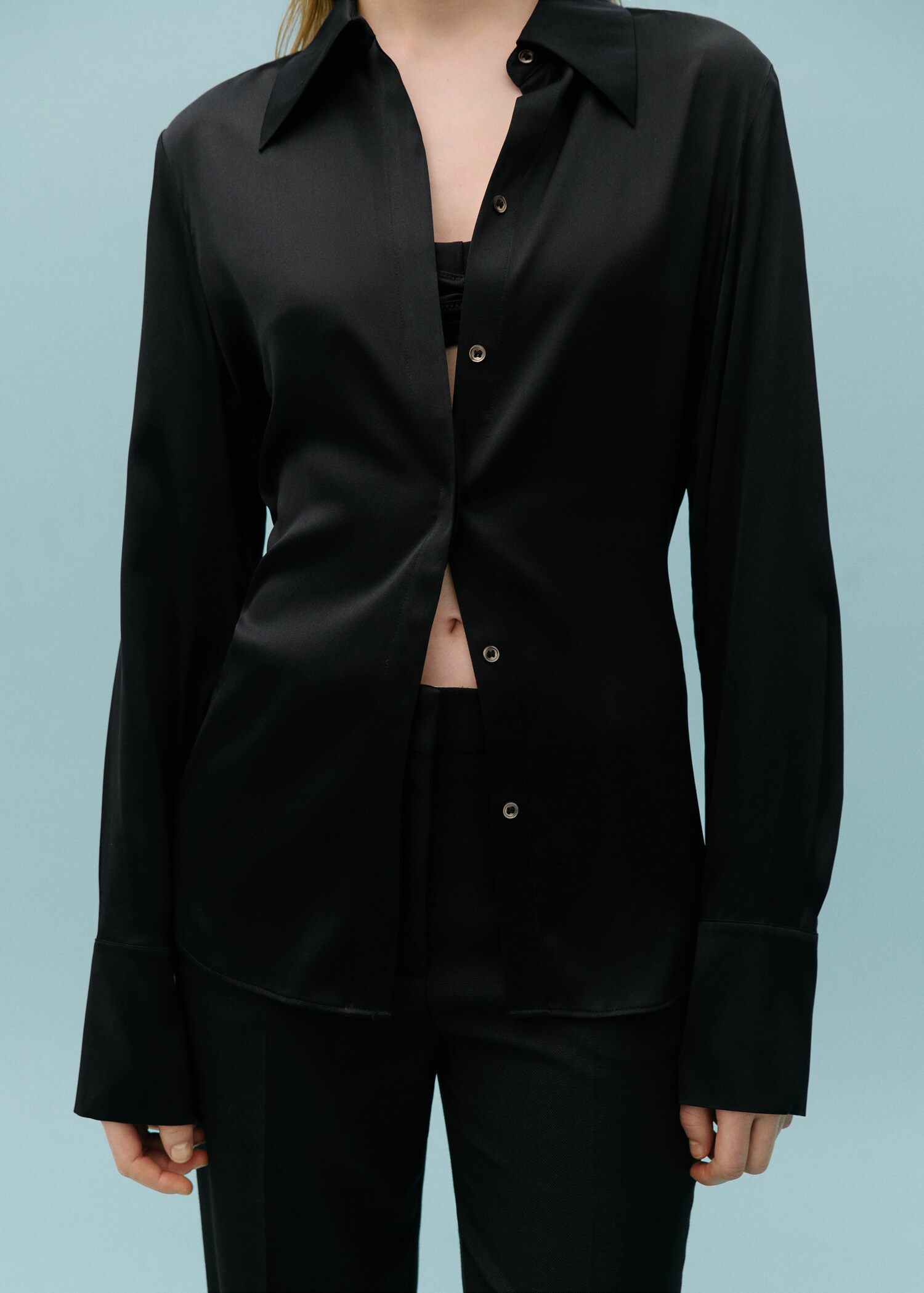 Chemise soie satinée - Détail de l'article 6