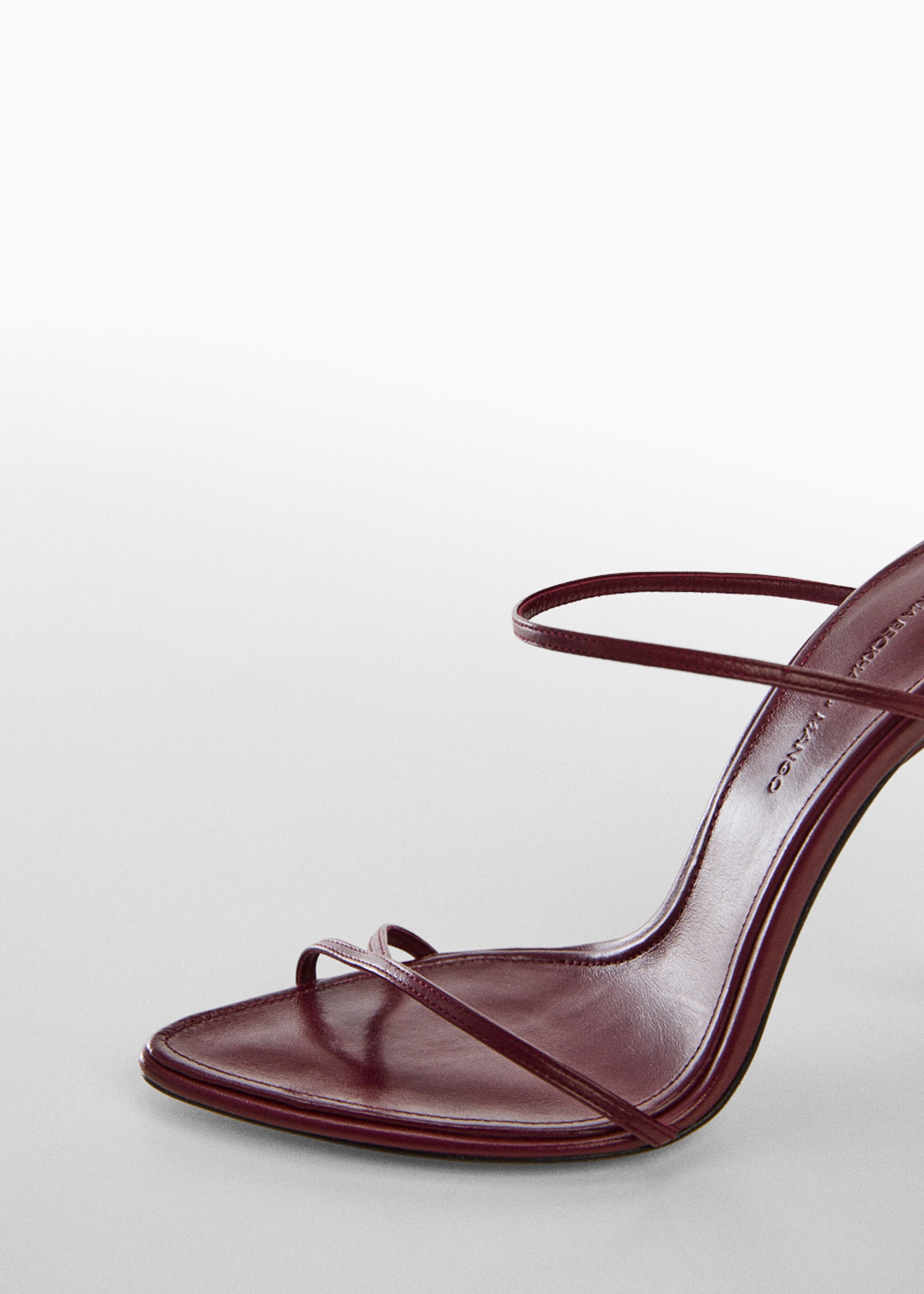Sandales cuir talon incliné - Détail de l'article 2