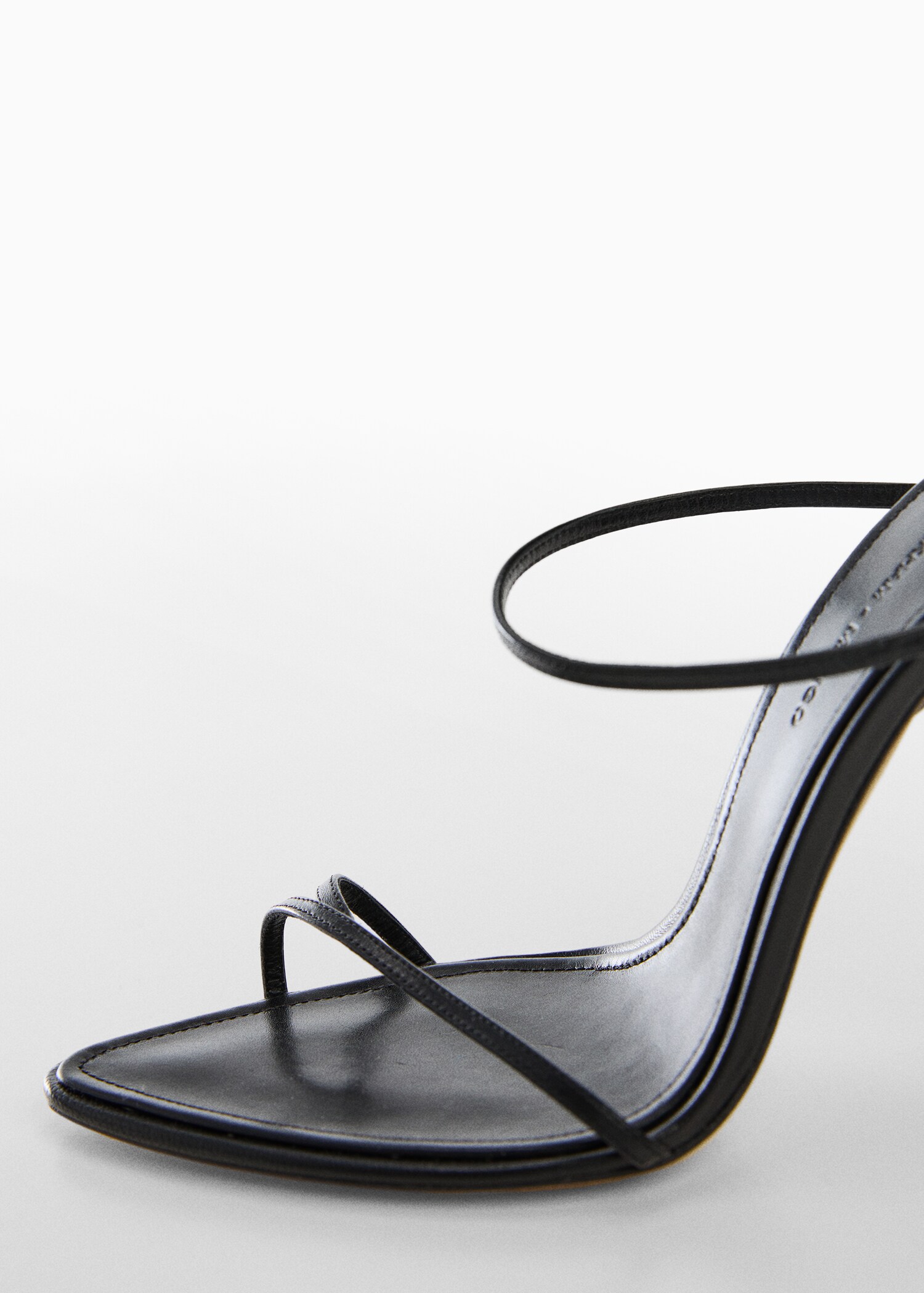 Sandales cuir talon incliné - Détail de l'article 3