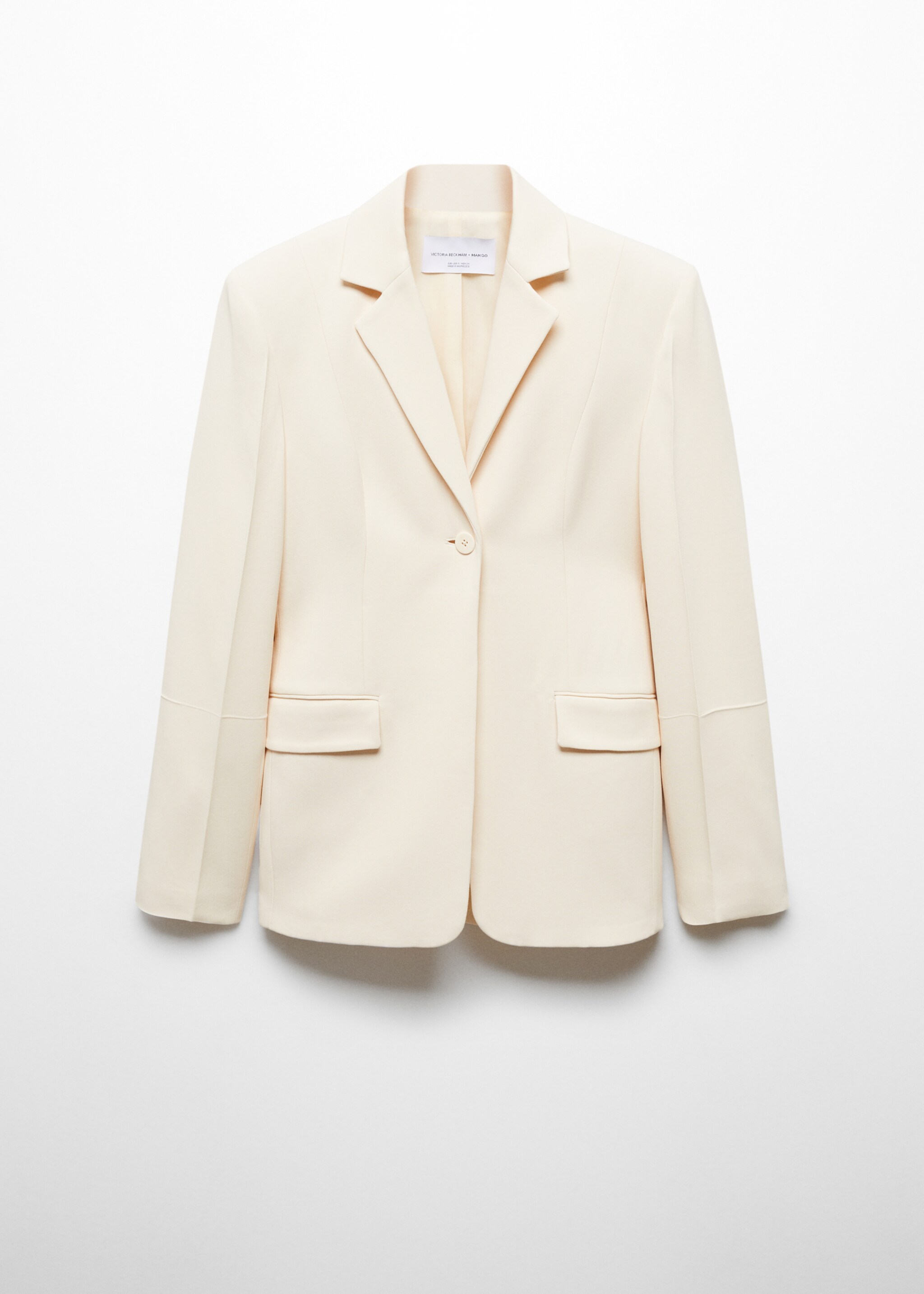 Suit jacket with decorative stitching - Article without model