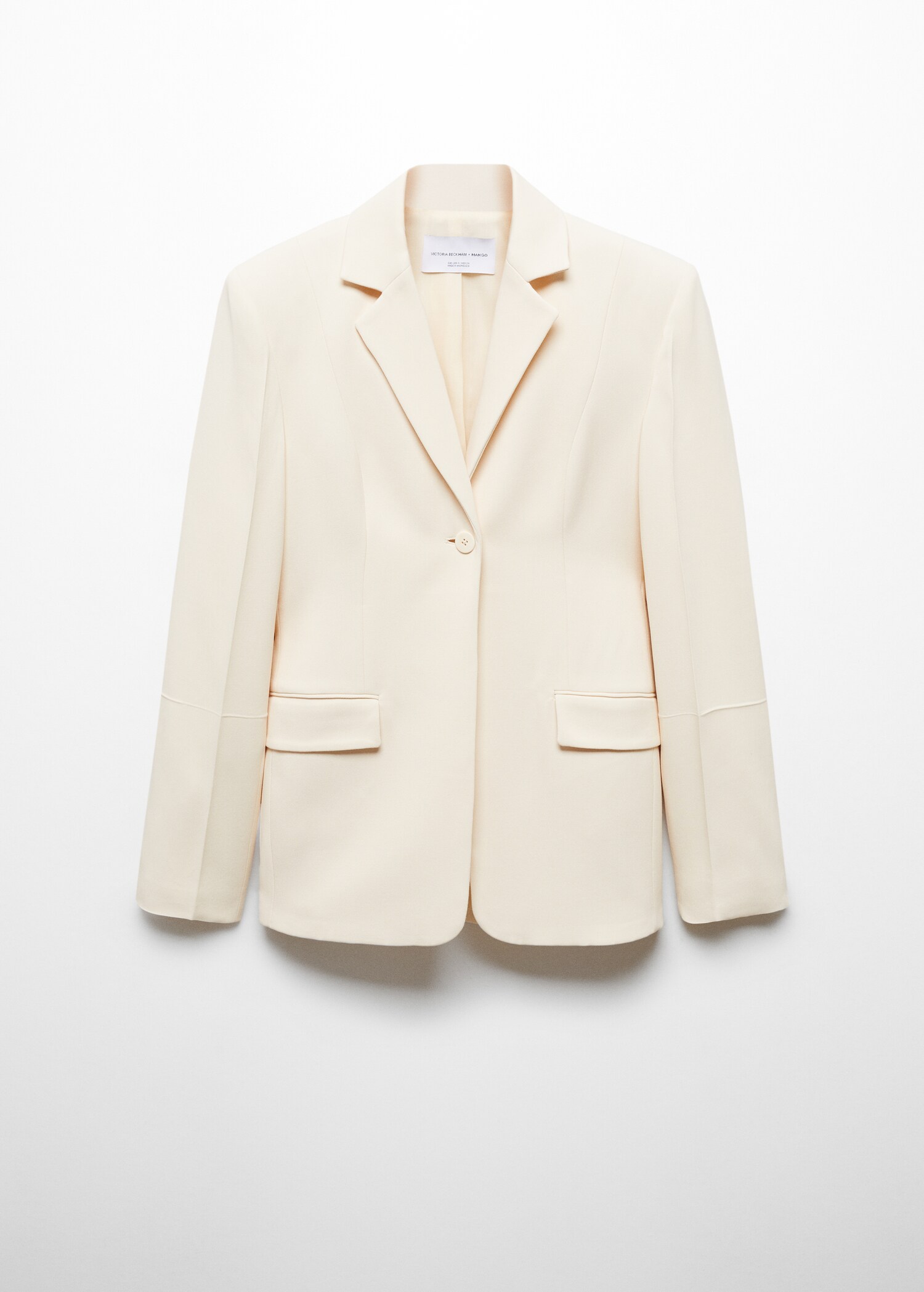 Blazer traje costuras decorativas - Artículo sin modelo