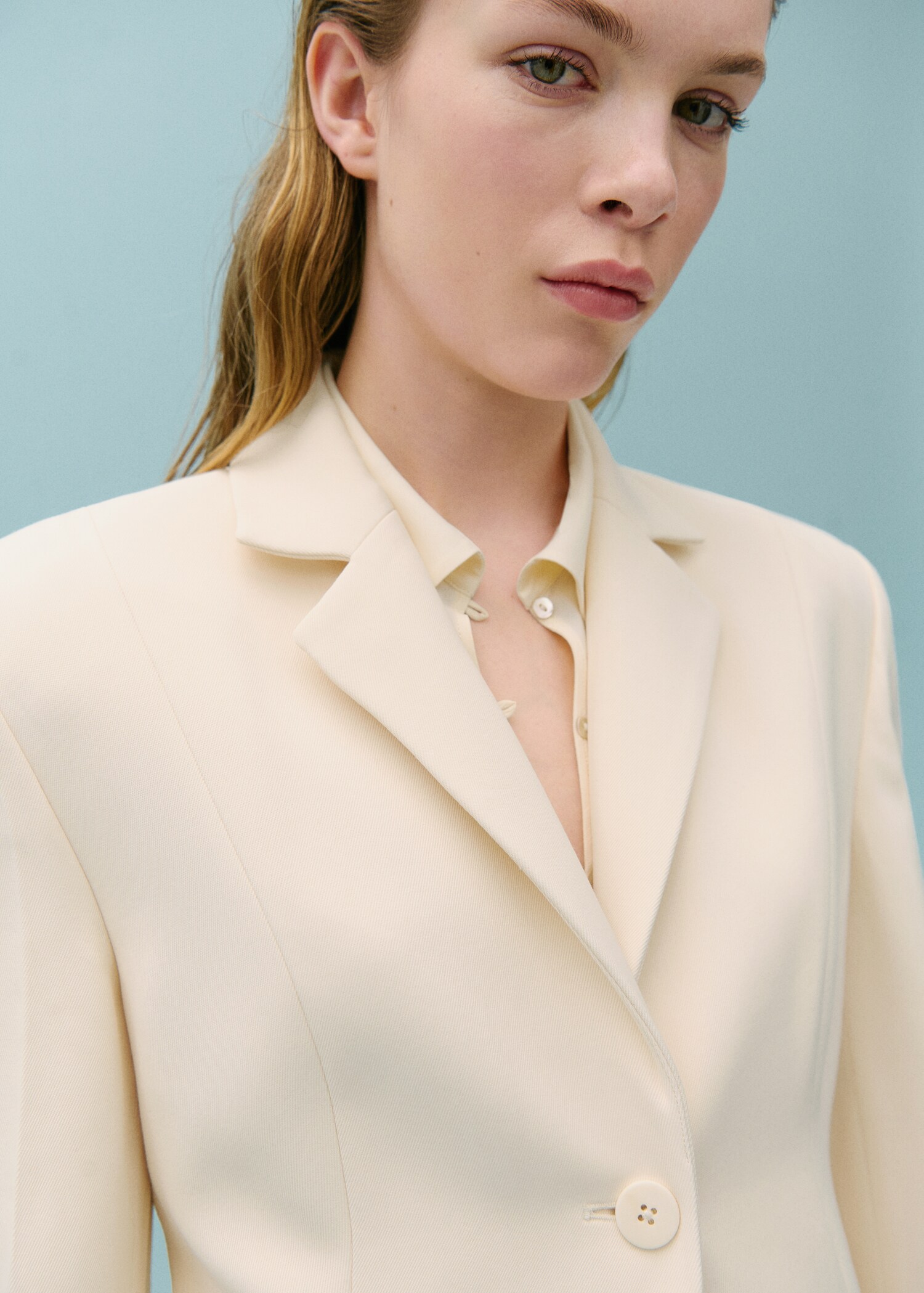 Blazer traje costuras decorativas - Detalle del artículo 1