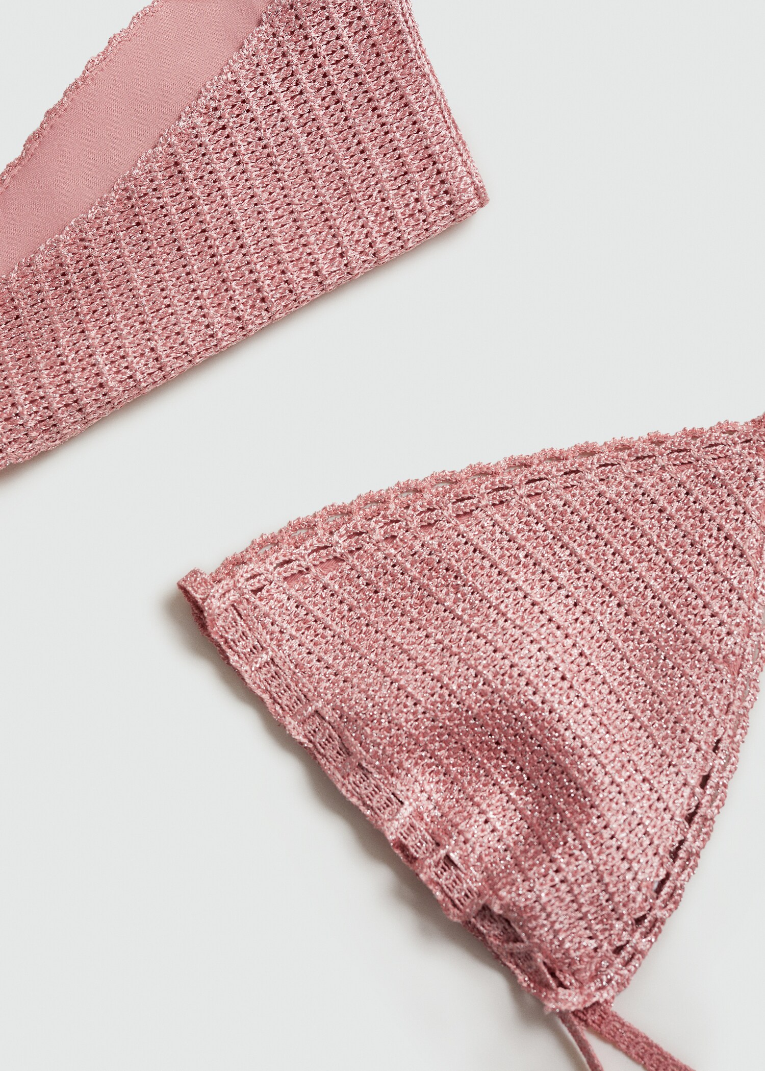 Metallic crochet bikini bottoms - Details of the article 8