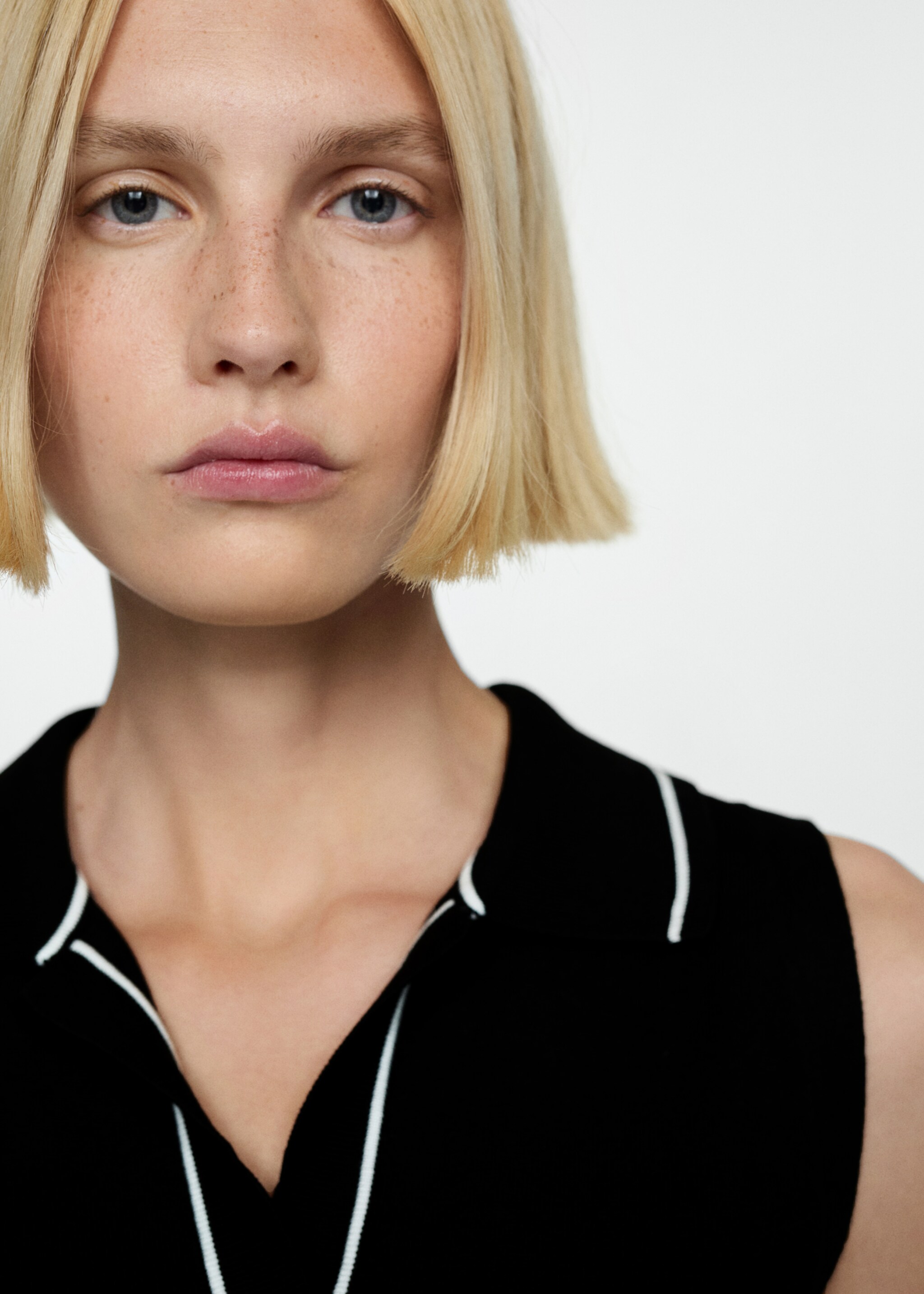 Top maille col polo - Détail de l'article 1
