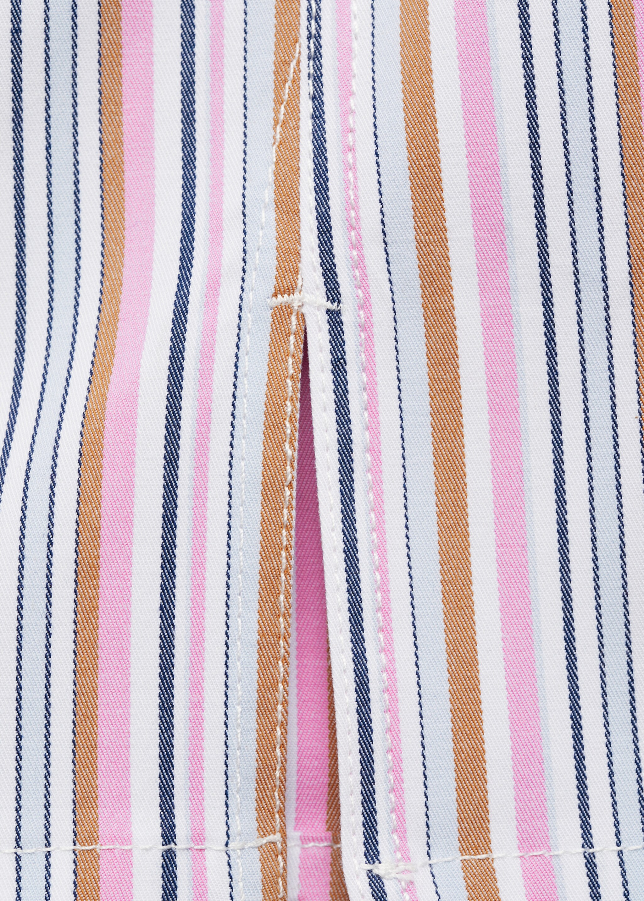 Striped capri jeans - Details of the article 0