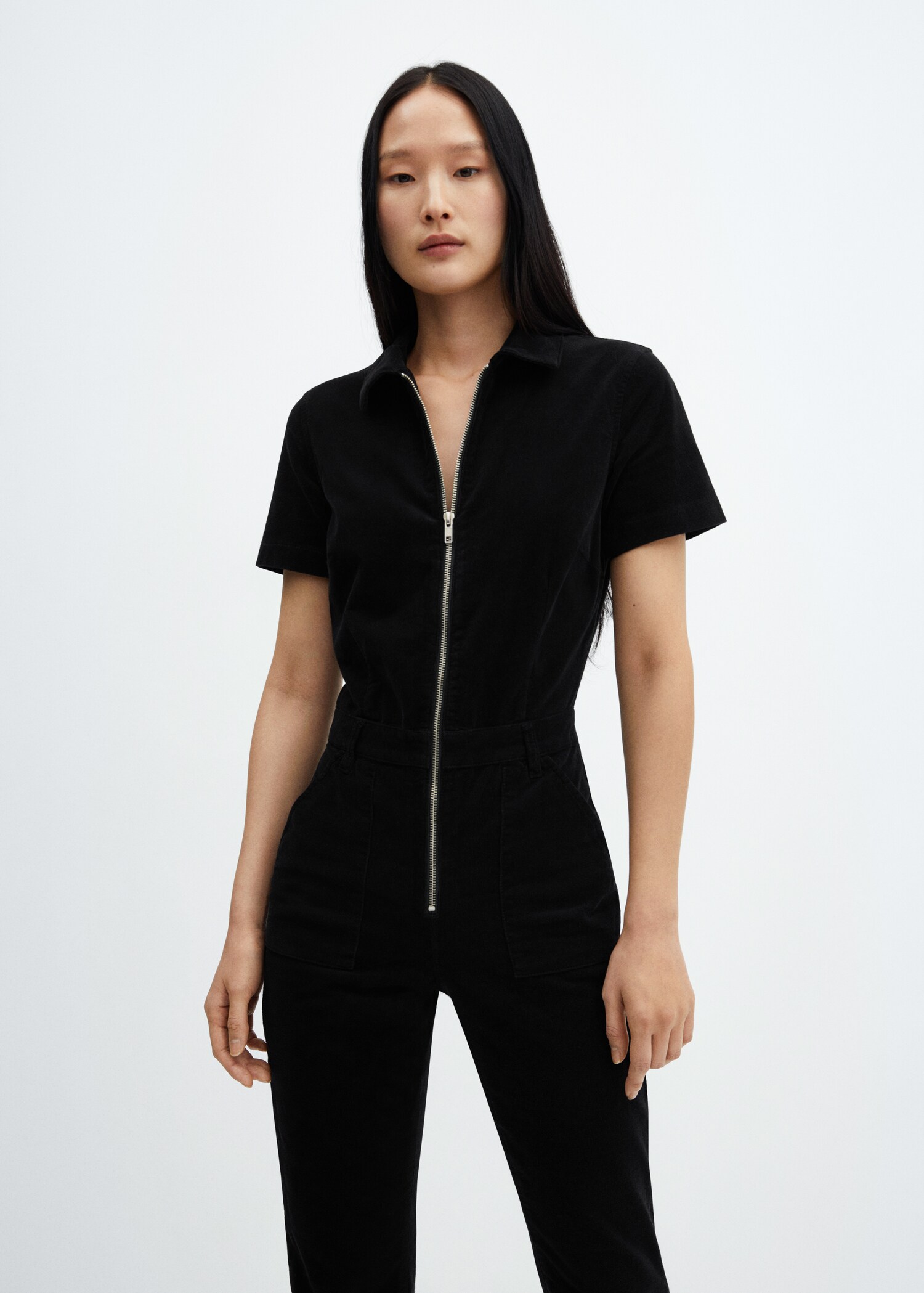 Jumpsuit manchester dragkedja - Bild av mittparti