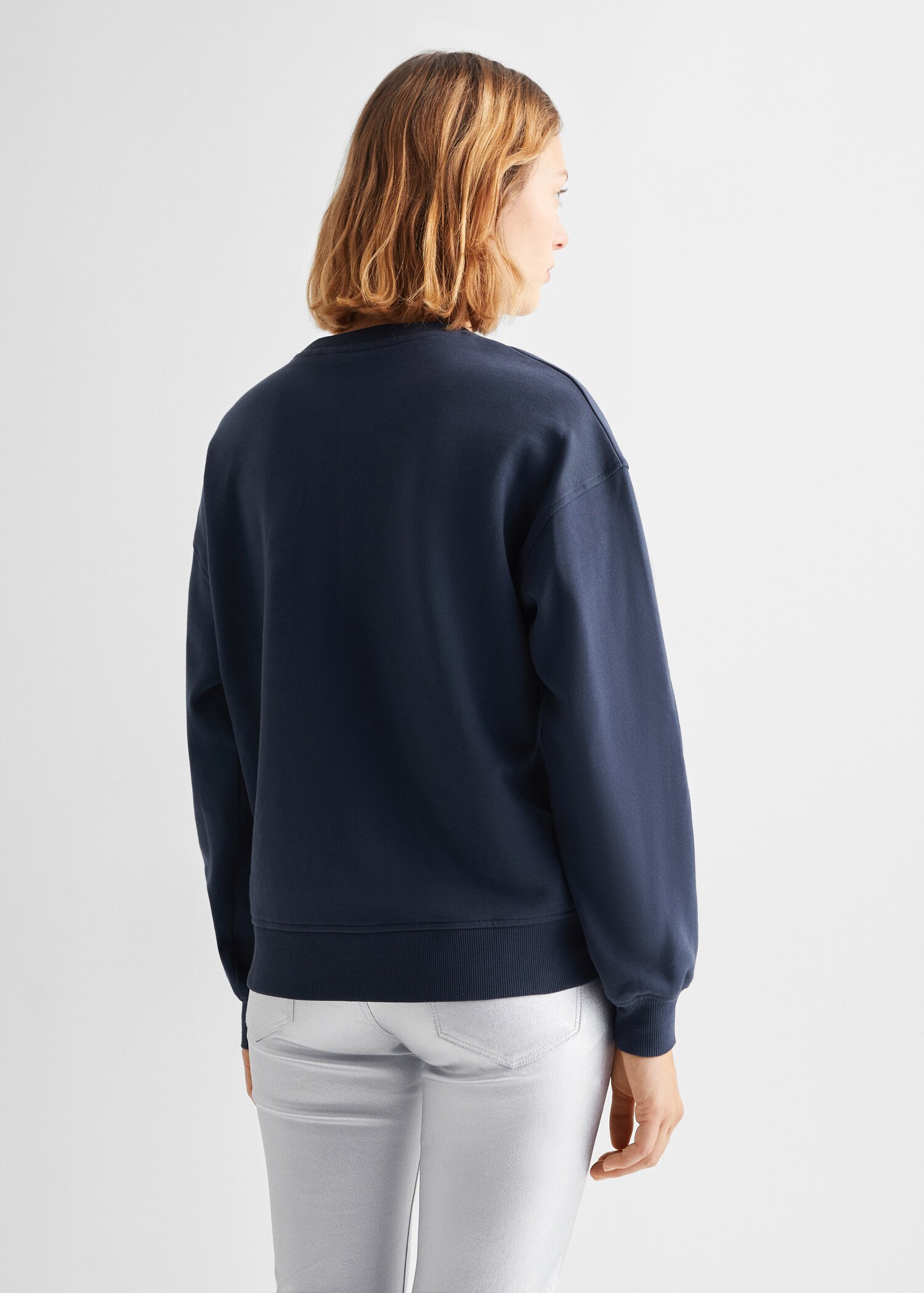 Sudadera mensaje estampado - Reverso del artículo