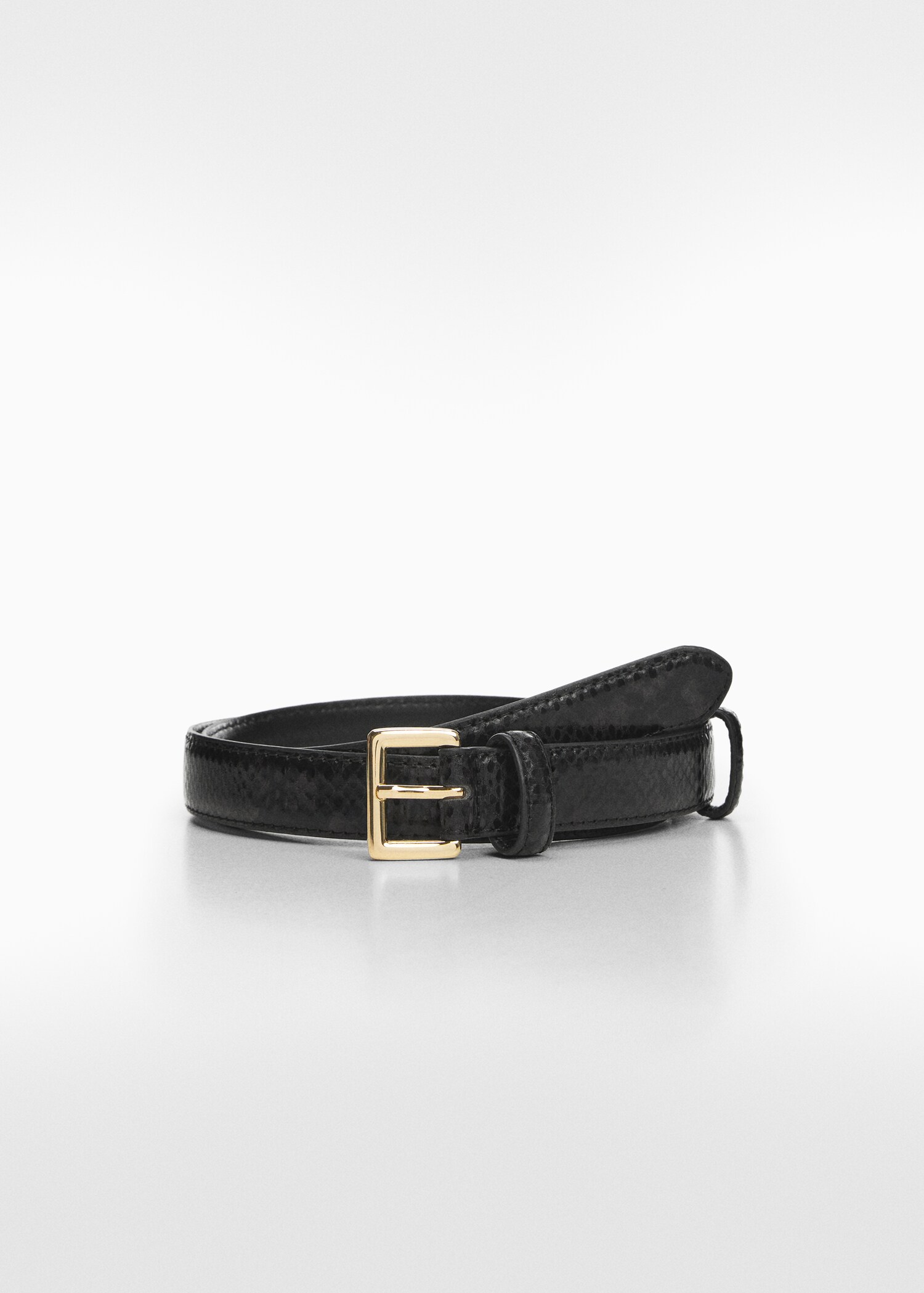 Snake-effect belt - Article without model