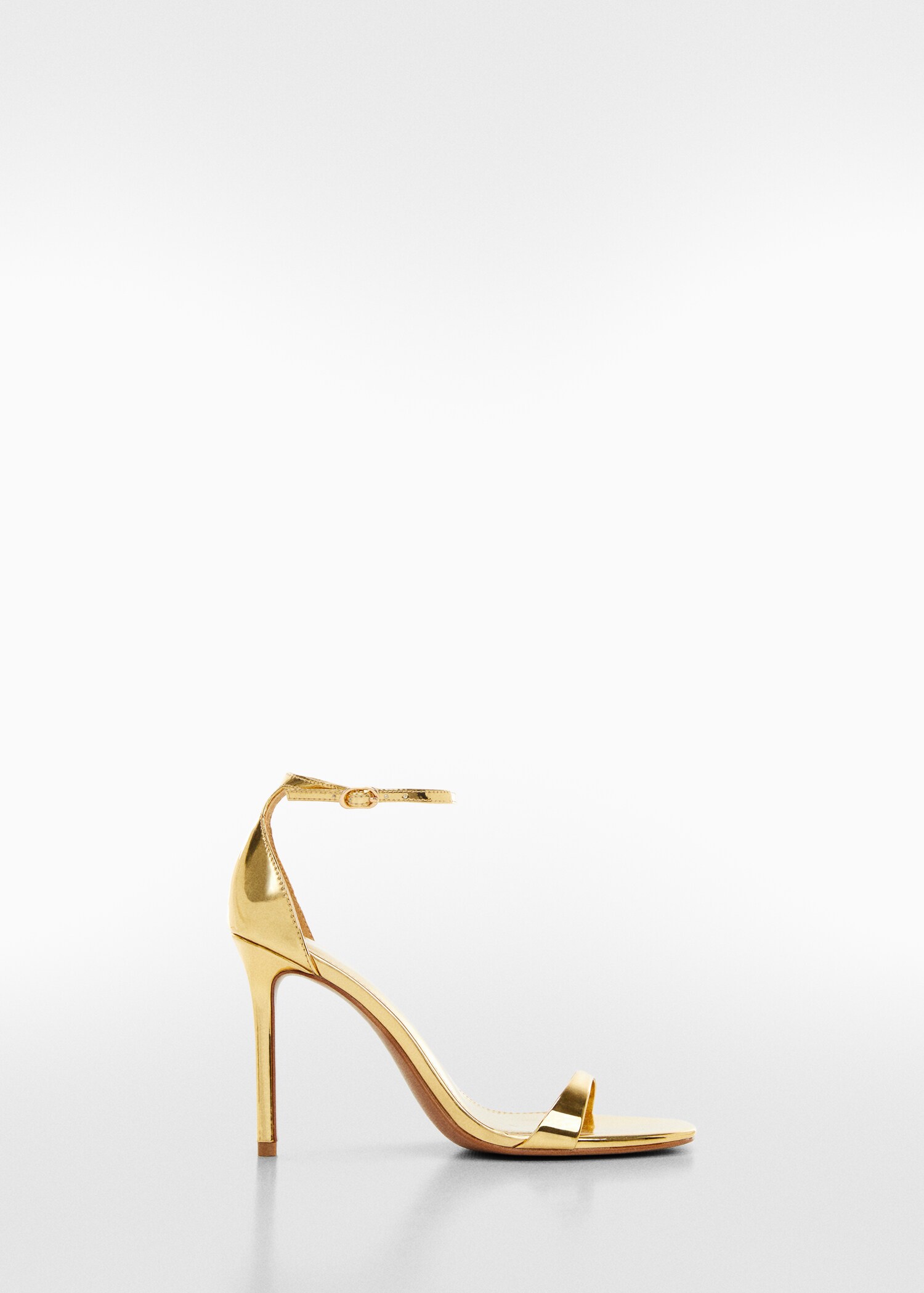 Metallic heel sandals - Article without model