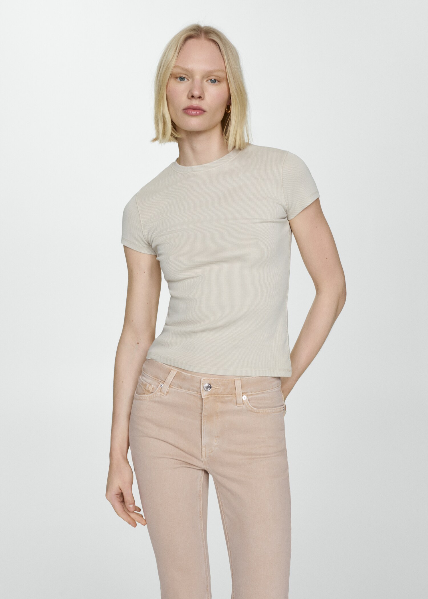 Sienna flared cropped jeans - Details of the article 2
